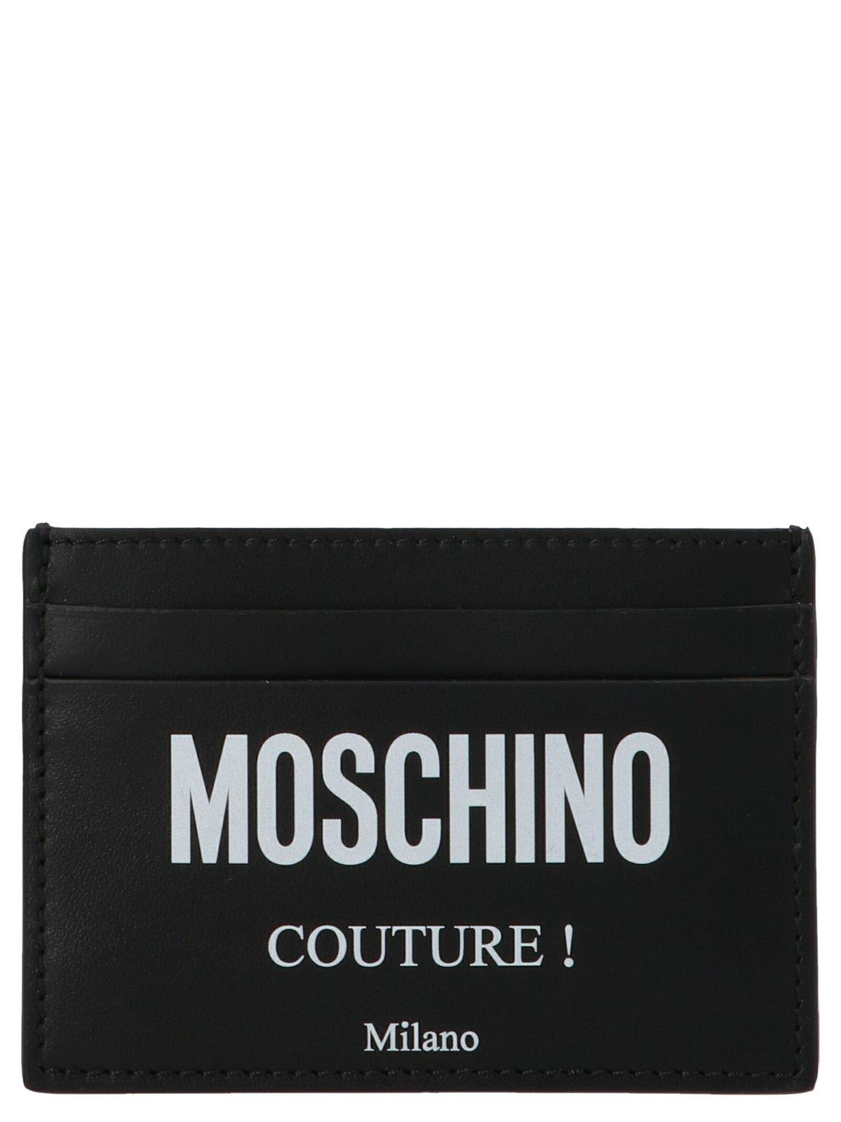 Moschino Cardholder In Black
