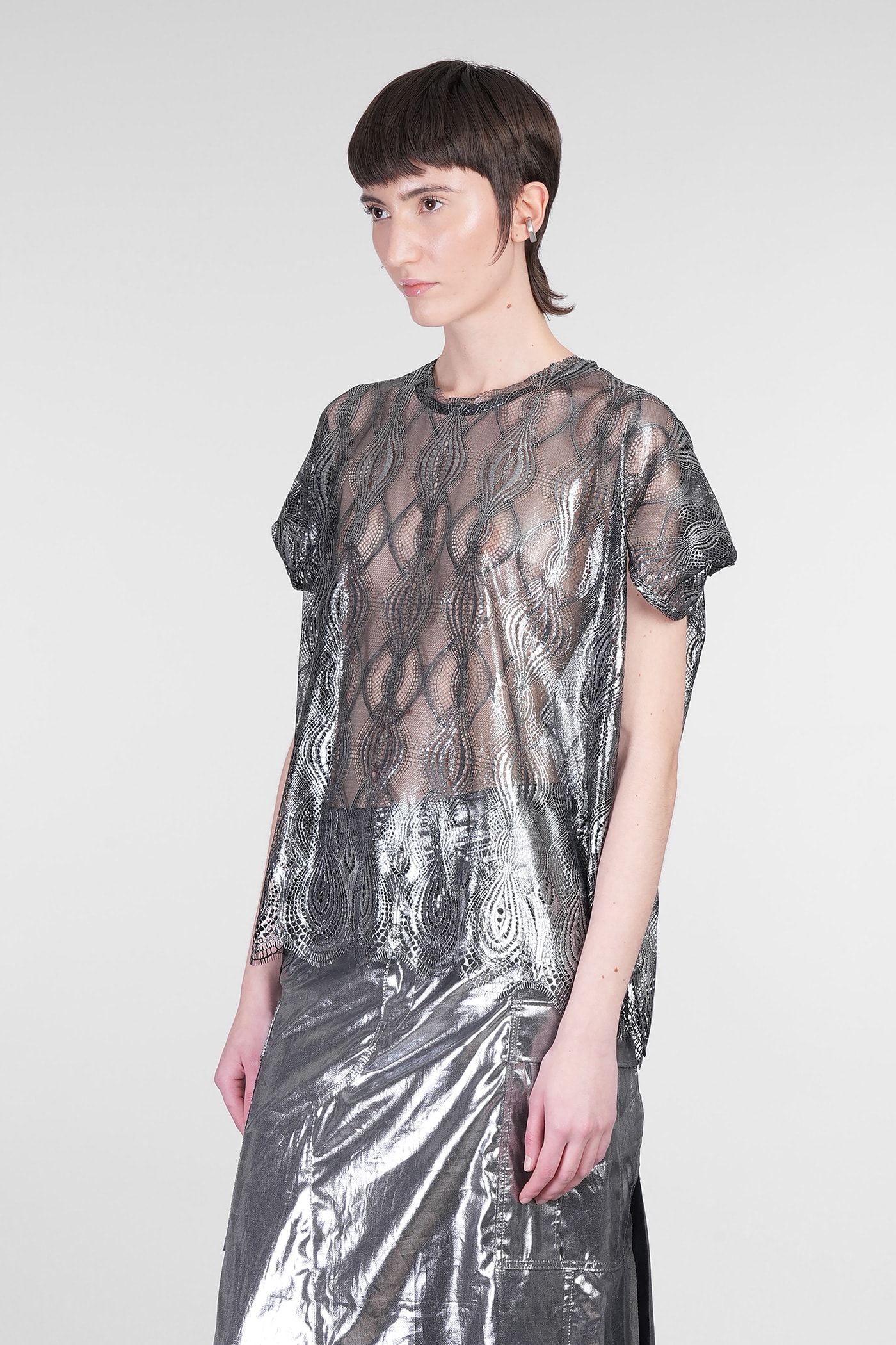 Junya Watanabe T-shirt In Black Polyester