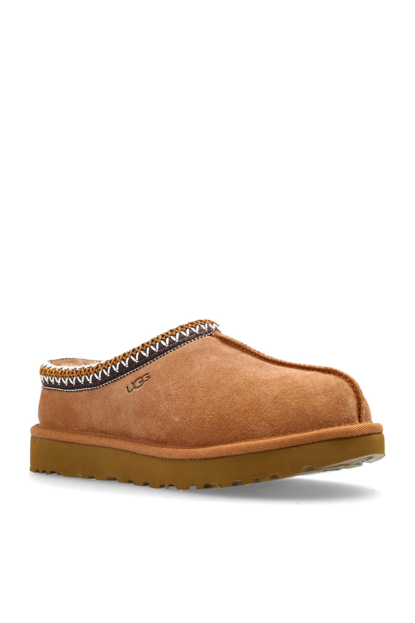 Ugg Tasman Ii Whipstitch-trim Slippers In Brown