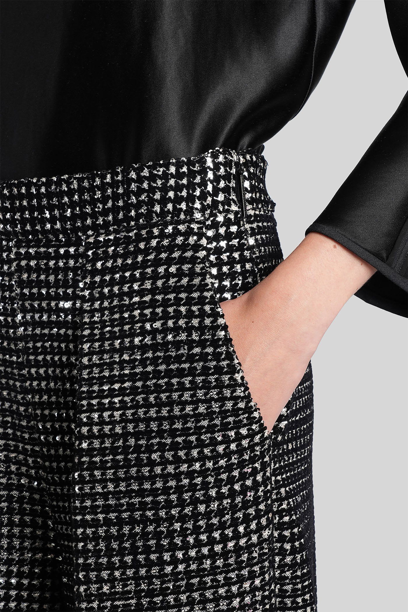Giorgio Armani Pants In Black Polyester In Black