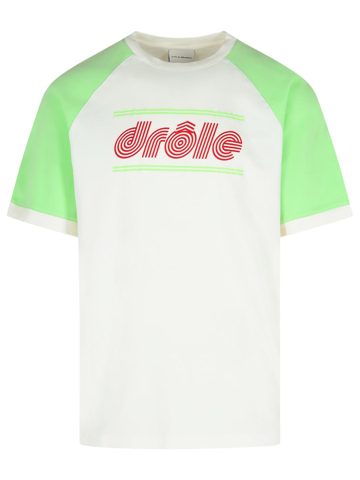 tennis White Cotton T-shirt