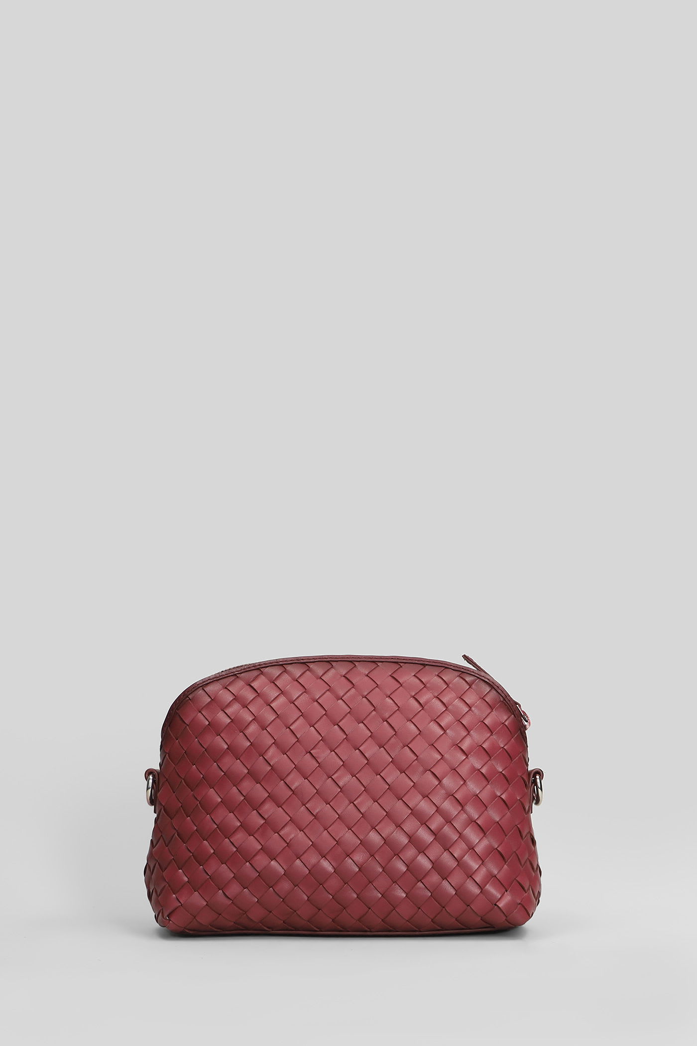 Dragon Diffusion Chunky Fellini Shoulder Bag In Bordeaux Leather In Burgundy