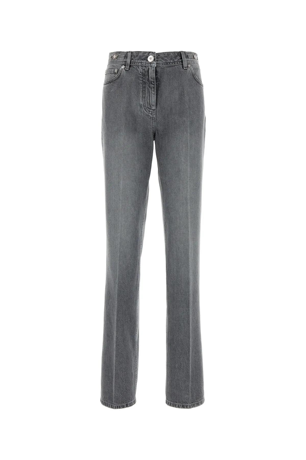 VERSACE DARK GREY DENIM JEANS 