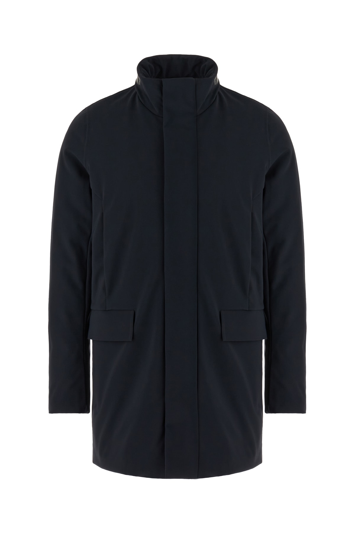 RRD - ROBERTO RICCI DESIGN MIDNIGHT BLUE STRETCH NYLON DOWN JACKET 