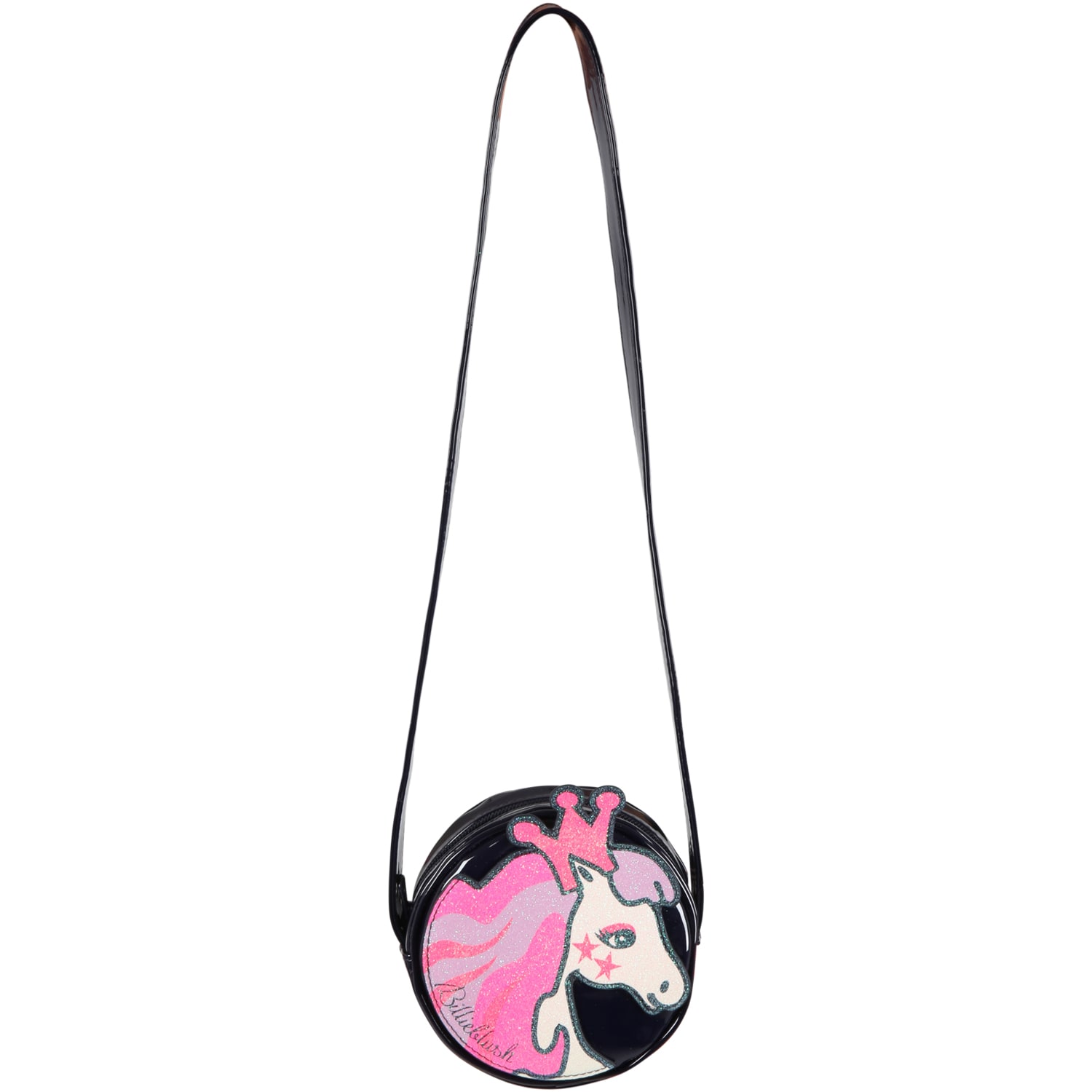 Billieblush Blue Bag For Girl With Unicorn And Logo