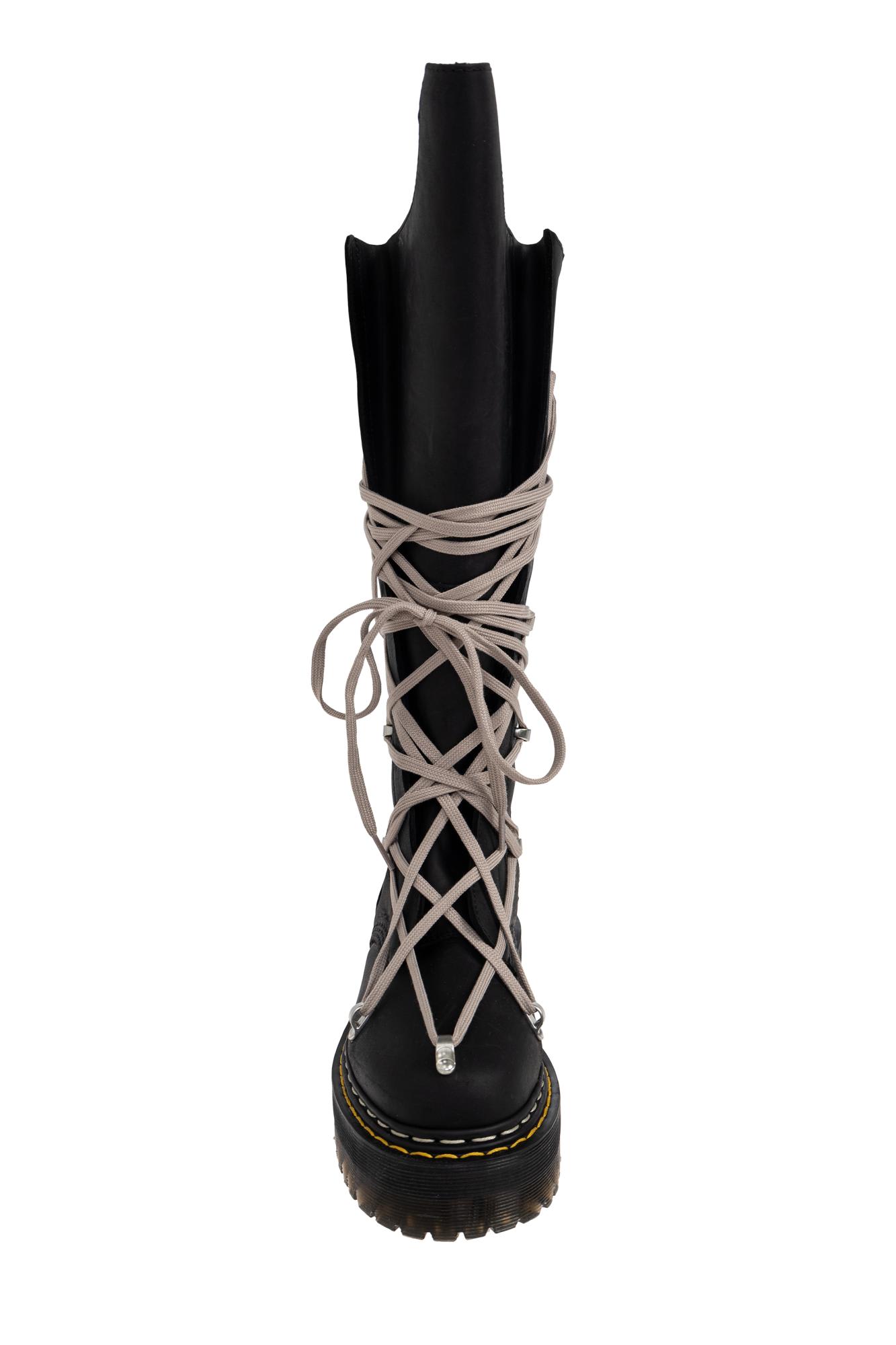 Rick Owens X Dr. Martens Rick Owens Drkshdw Rick Owens Drkshdw X Dr Martens Sea In Black