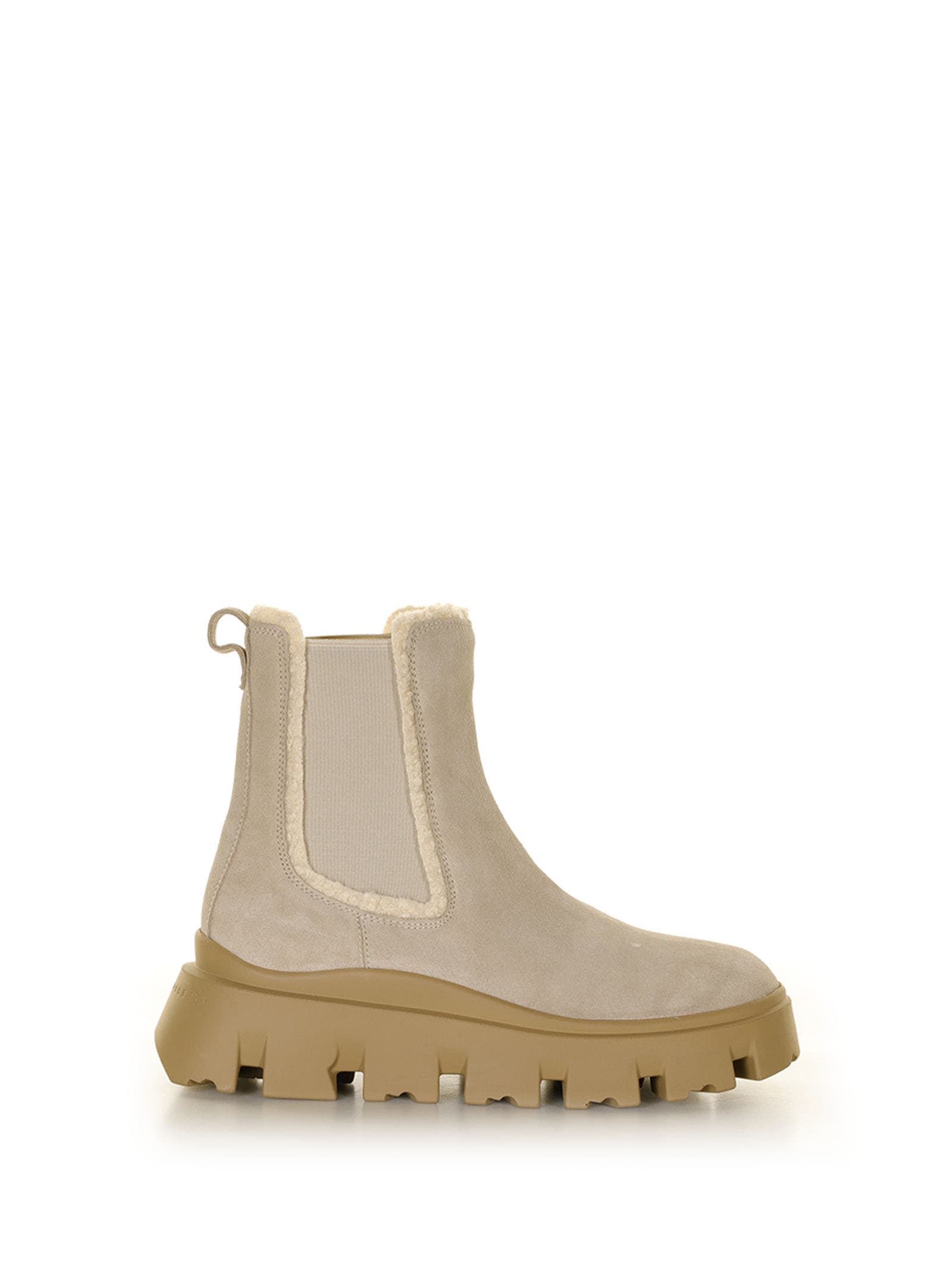 Beatles In Suede Lined In Eco Sheepskin