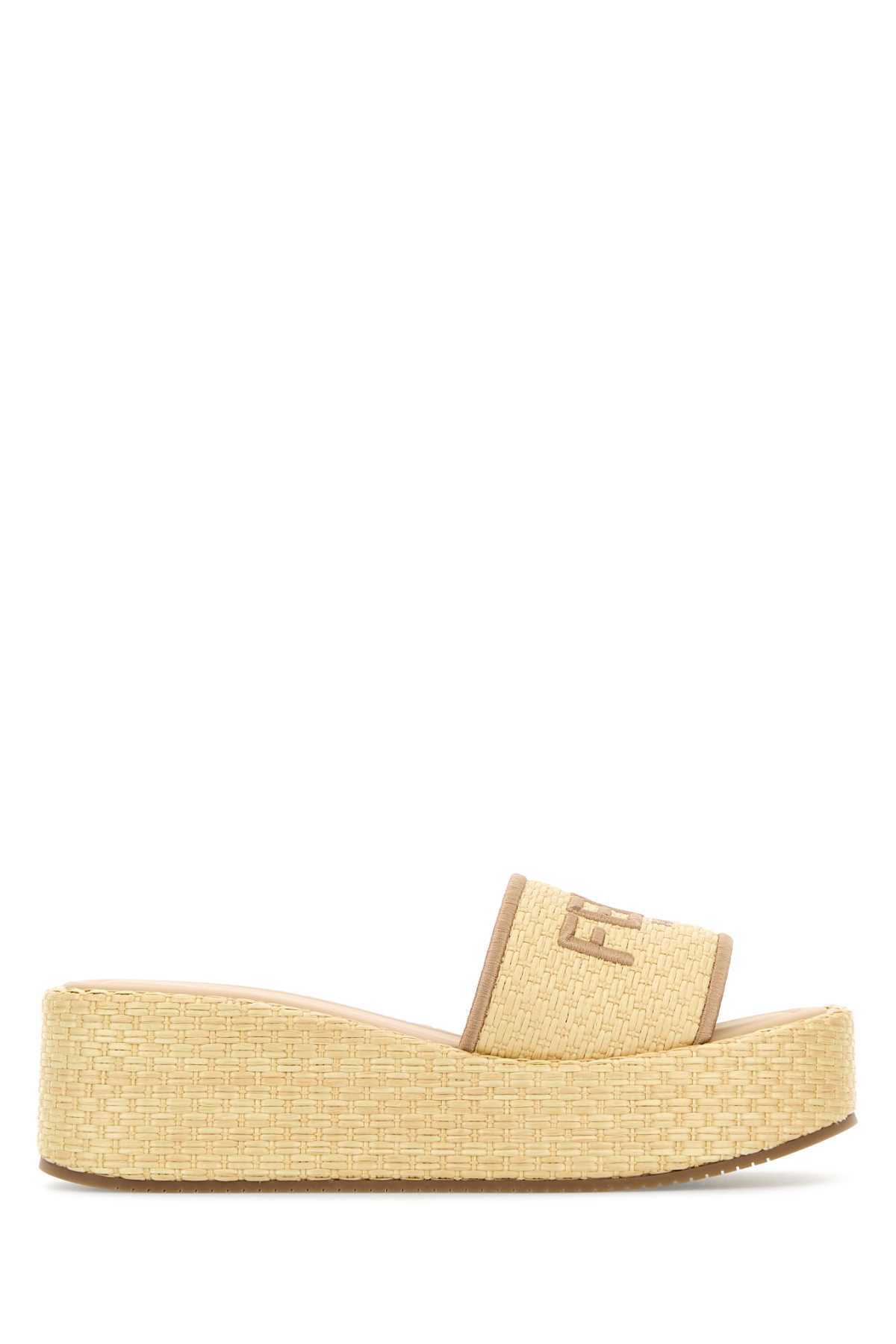 Raffia Sunshine Slippers