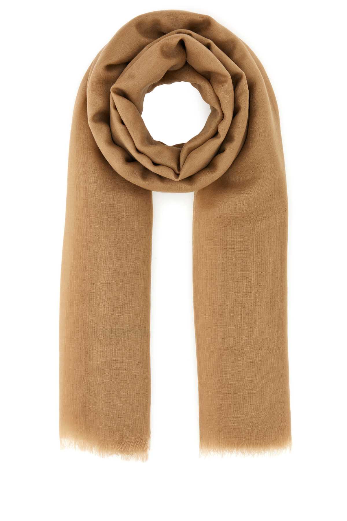 Camel Cashmere Scarf