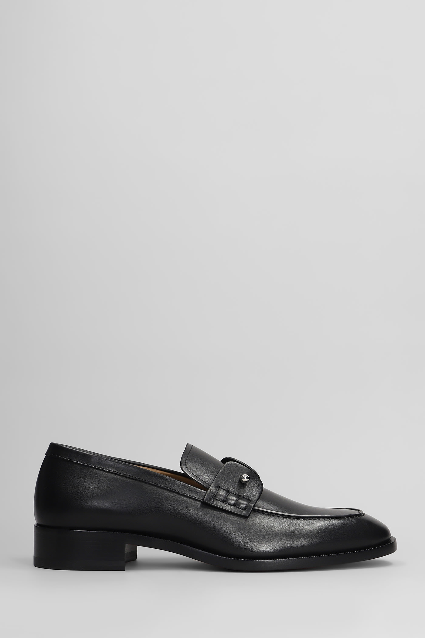 Chambelimoc Loafers In Black Leather