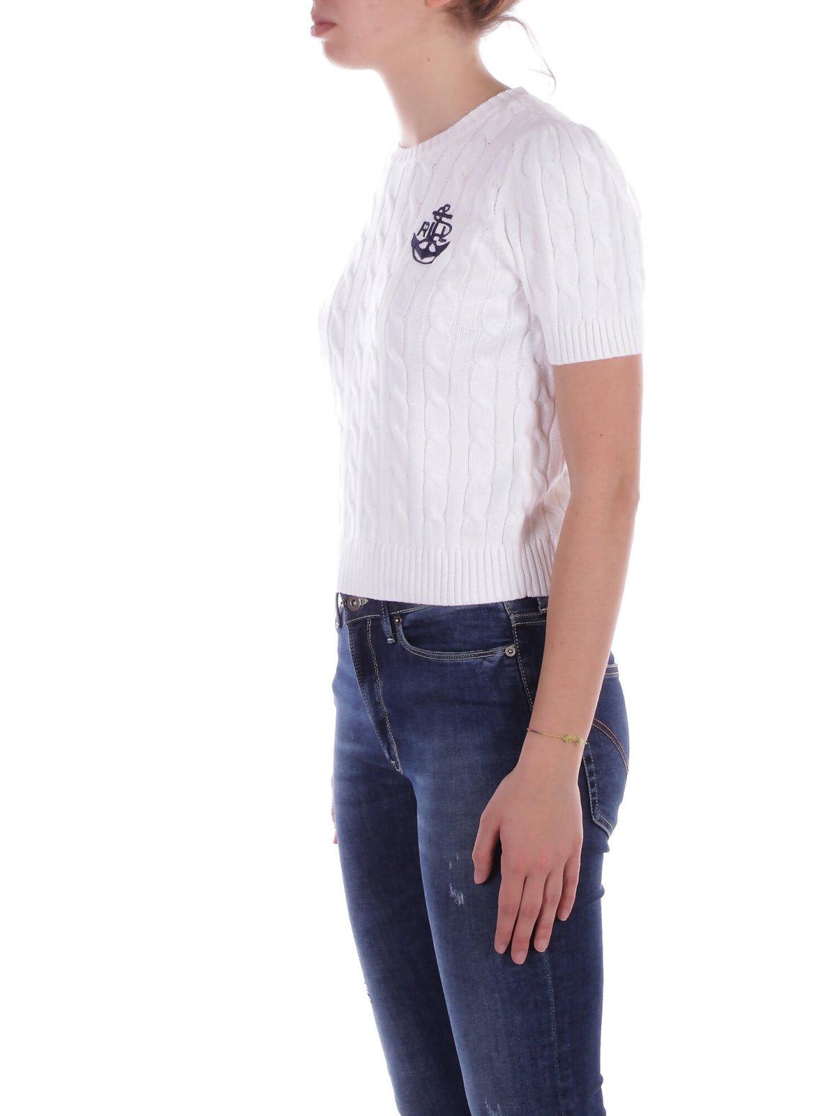 Polo Ralph Lauren Cable-knit Short-sleeved Jumper
