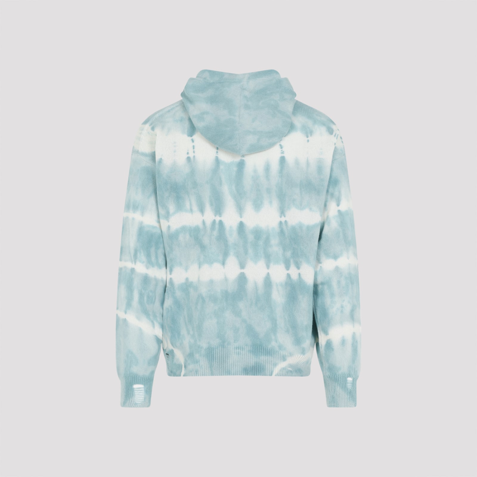 Shop Amiri Ma Tie Dye Hoodie In Sea Blue