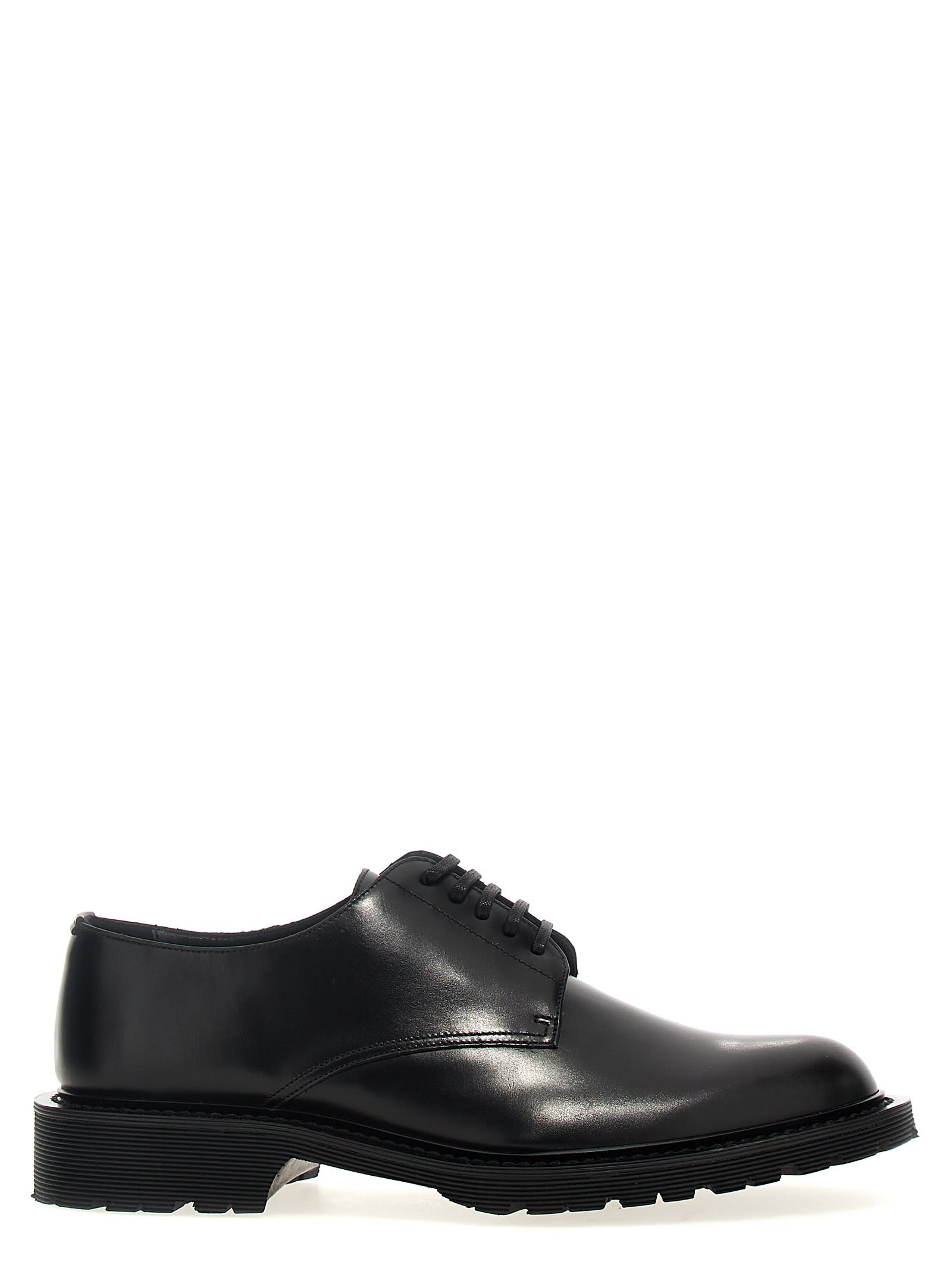 Saint Laurent Army Derby Shoes In Black