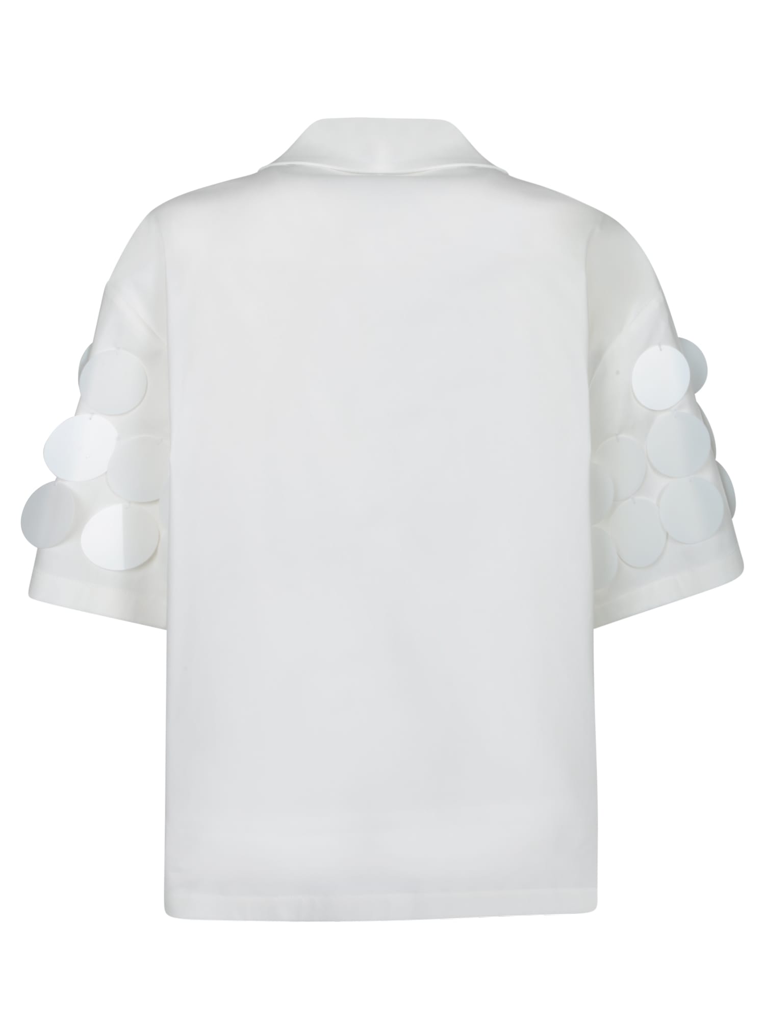 Msgm Paillette-embellished Shirt