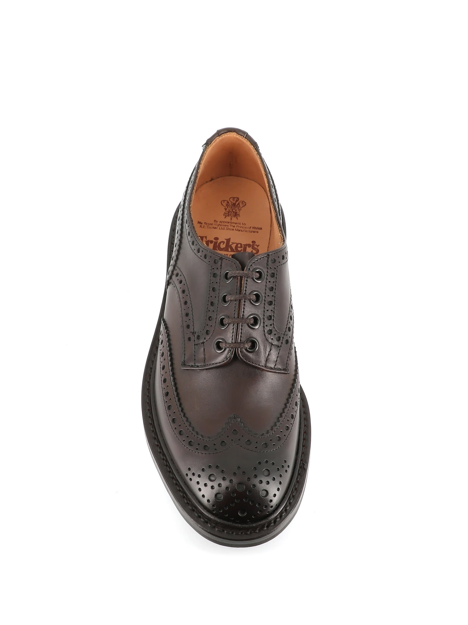 Shop Tricker's Brogues Bourton In Brown