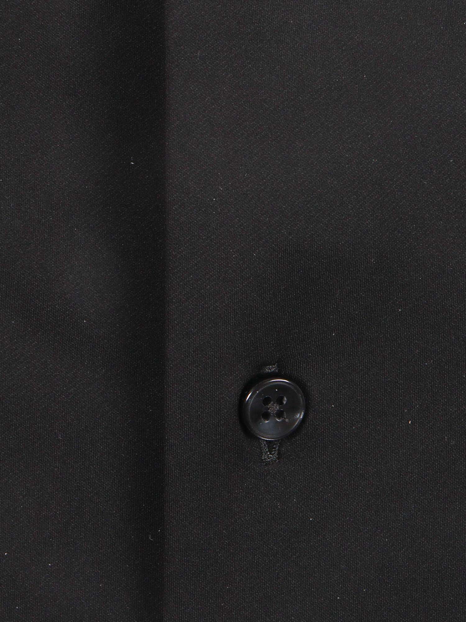 Xacus Button-down Cotton Shirt In Black