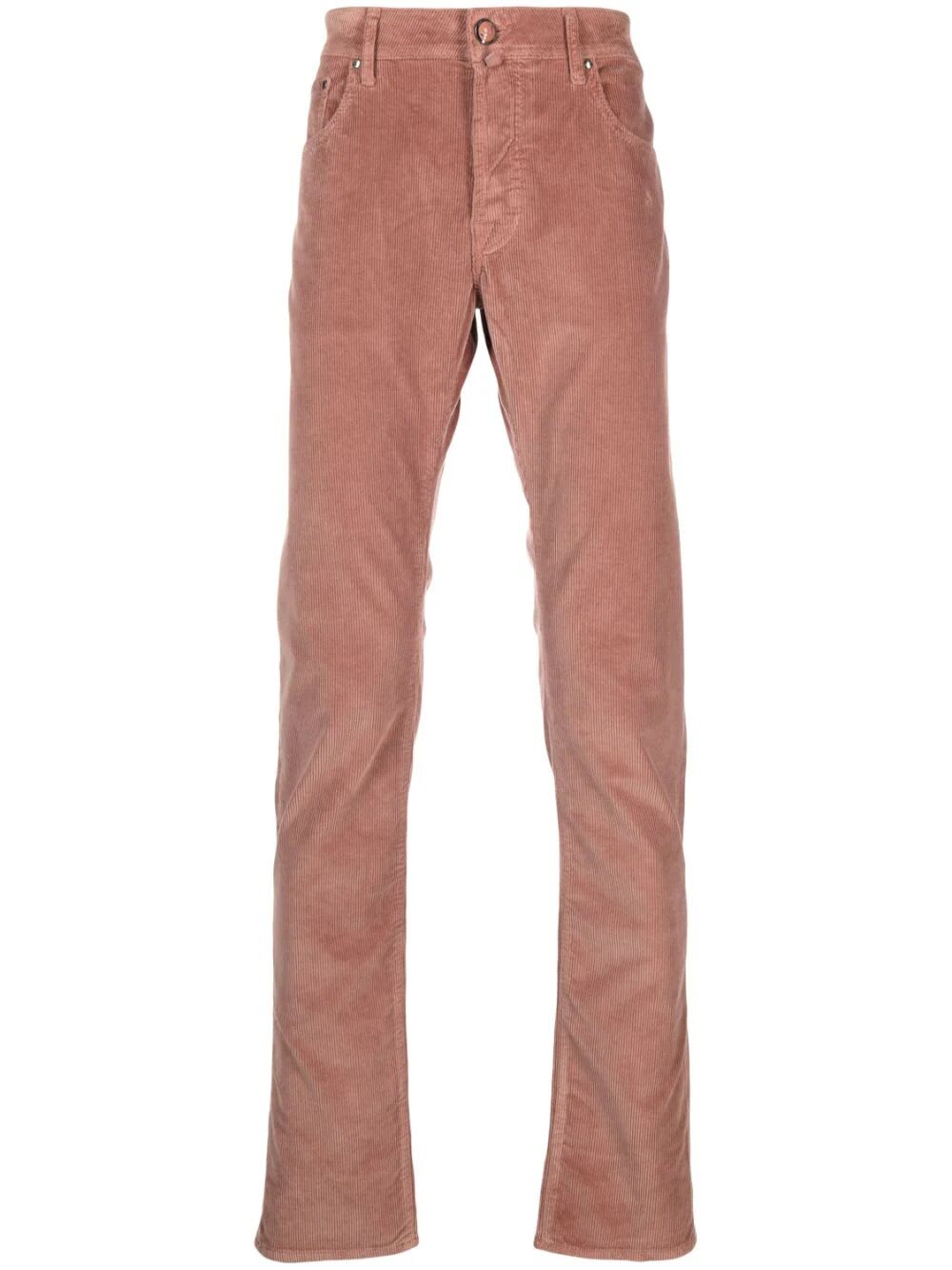 Shop Jacob Cohen Bard Slim Fit Jeans In Dusty Pink