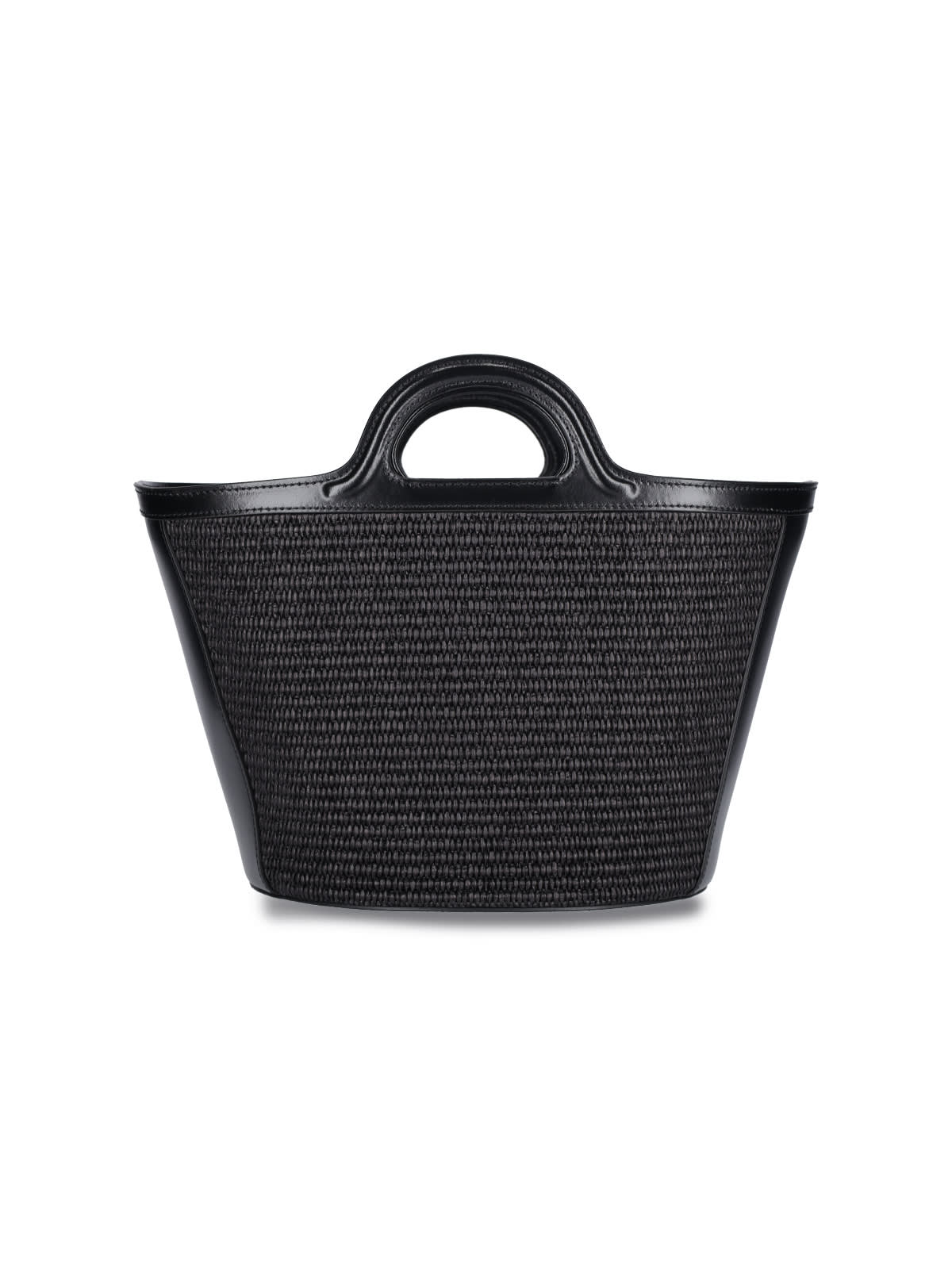Shop Marni Tropicalia Small Tote Bag In Black