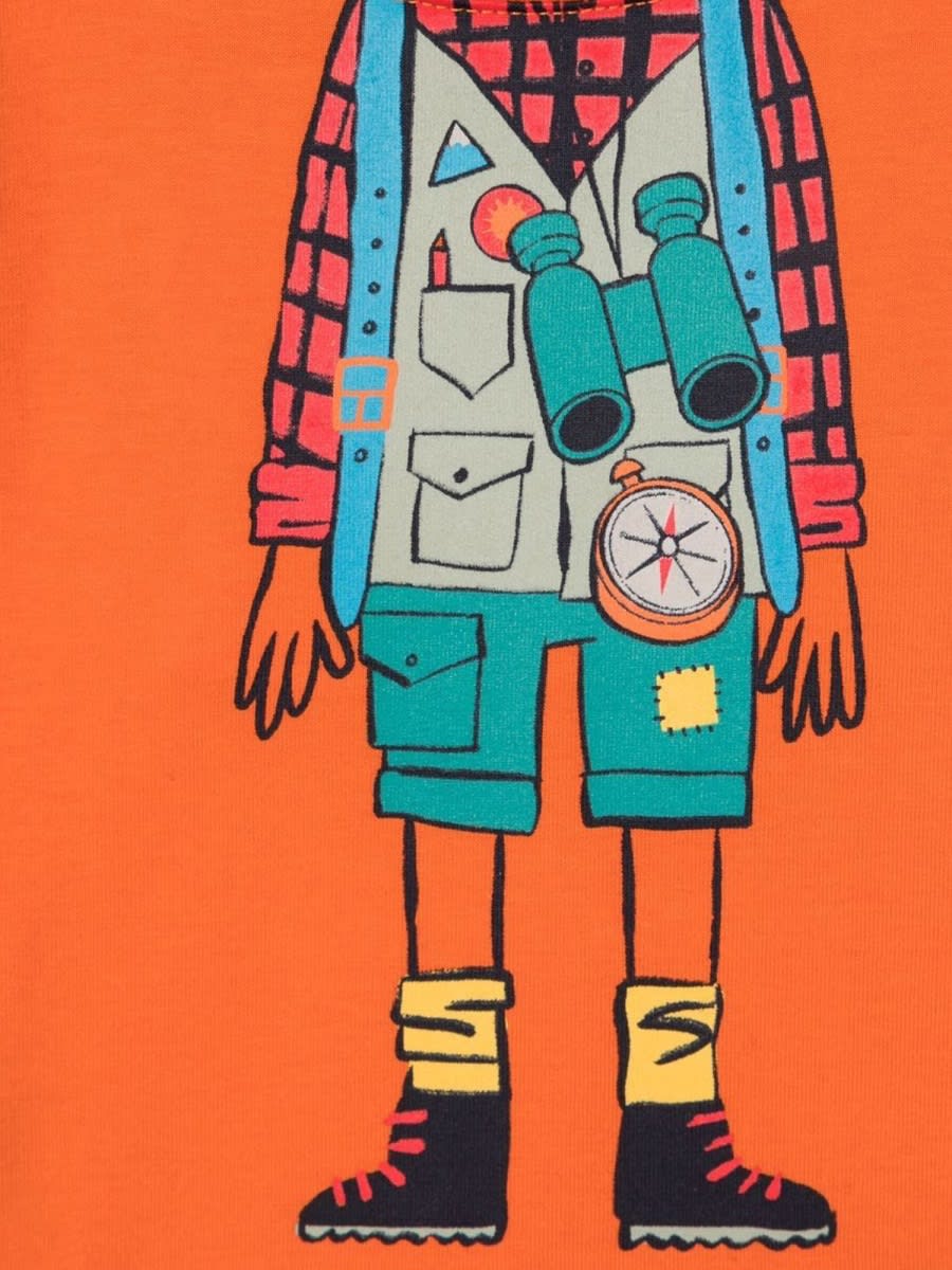 Paul Smith Tee Shirt In Orange