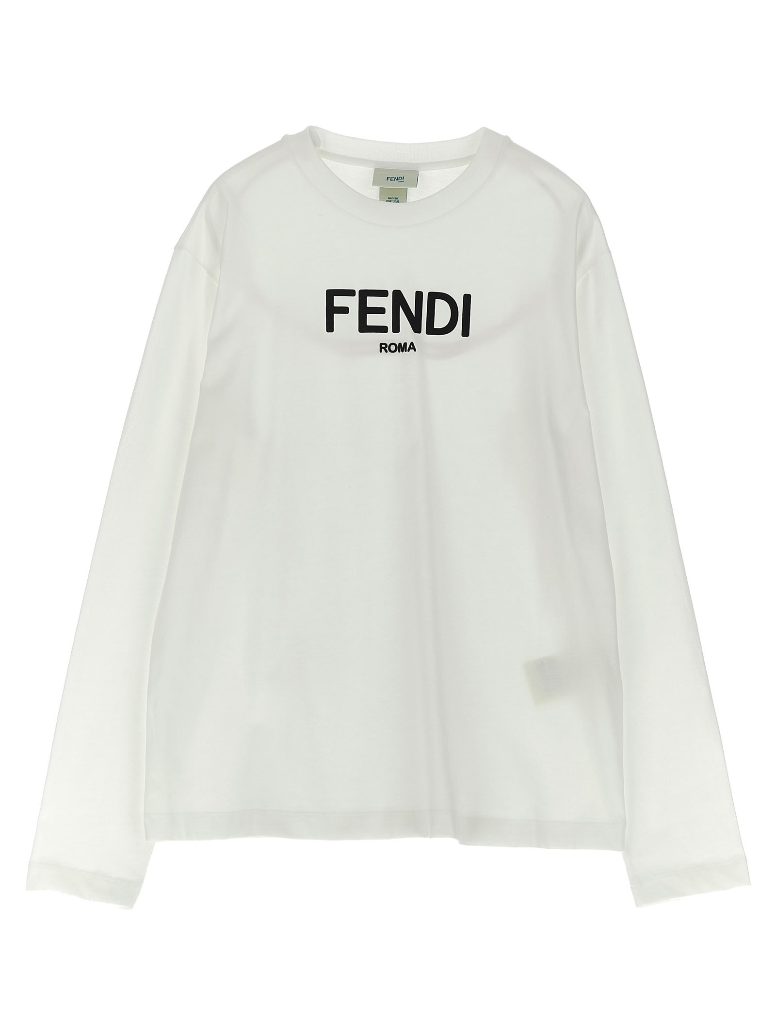 Shop Fendi Logo T-shirt