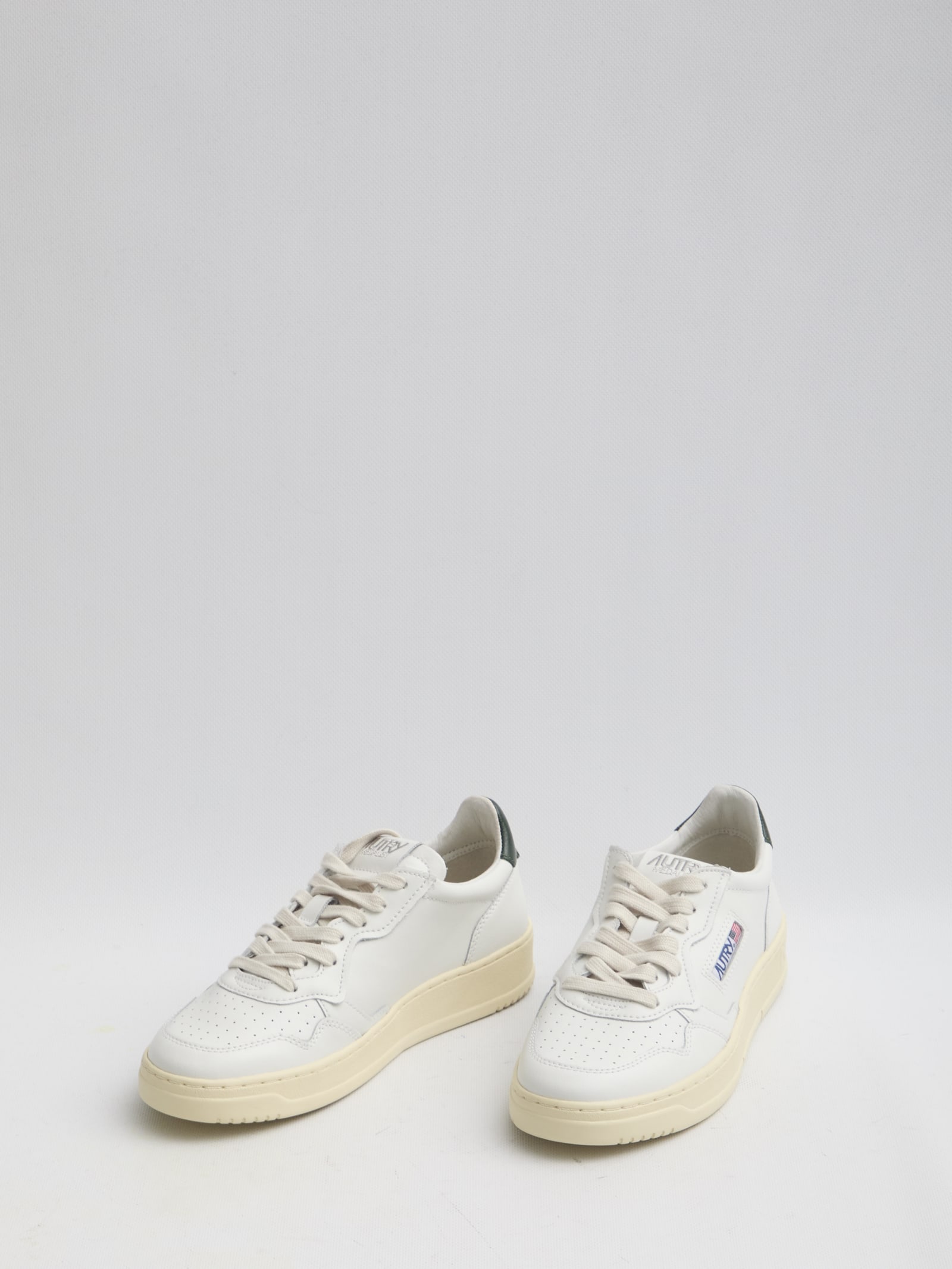 Shop Autry Medalist Sneakers In White