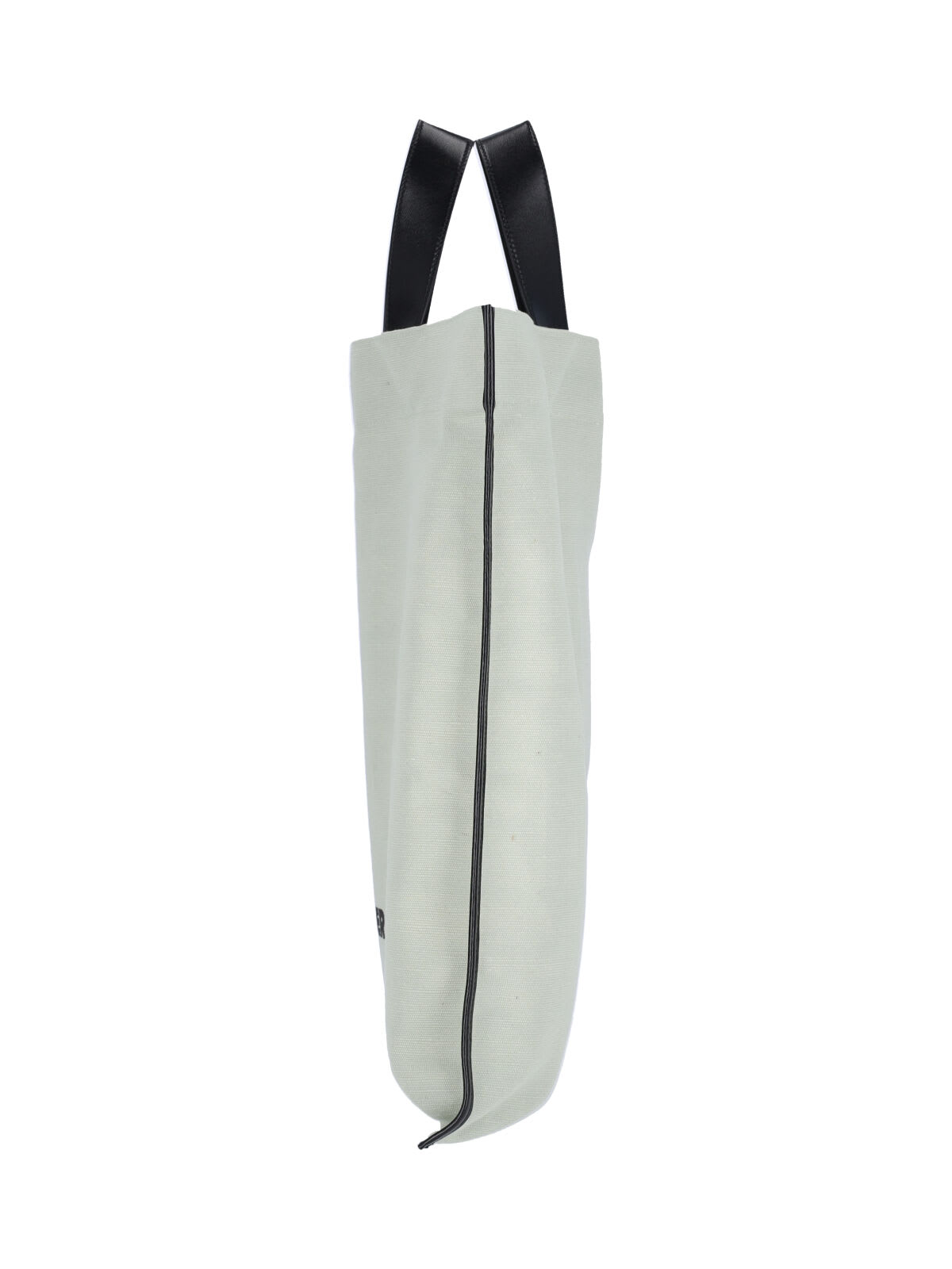 Jil Sander Square Tote Bag In Green