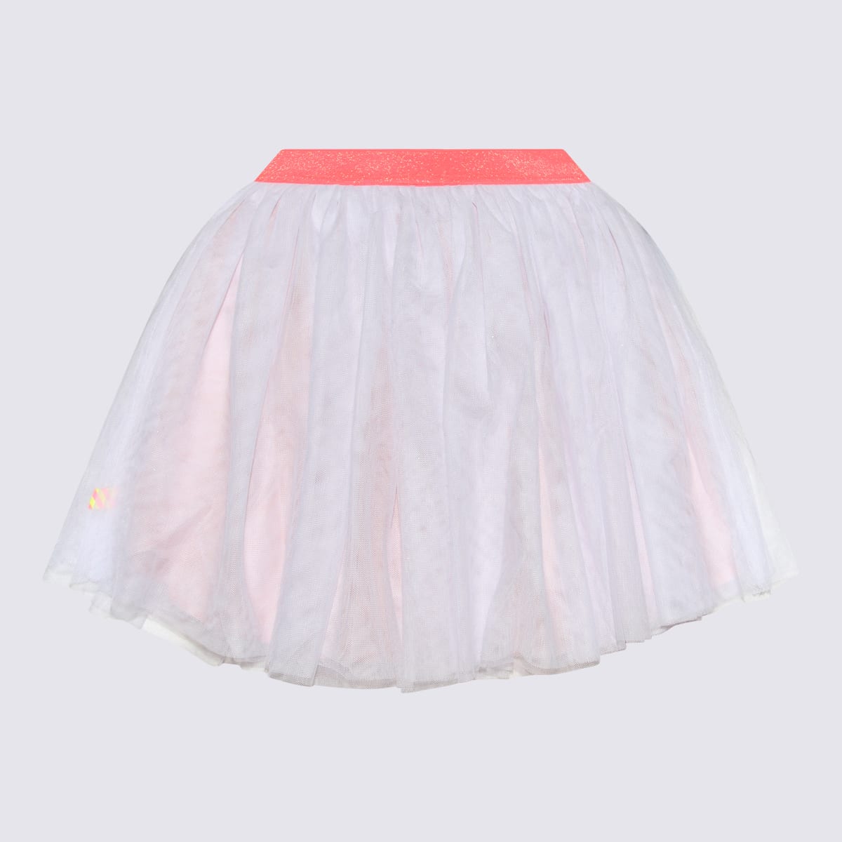 Shop Billieblush White Multicolour Skirt