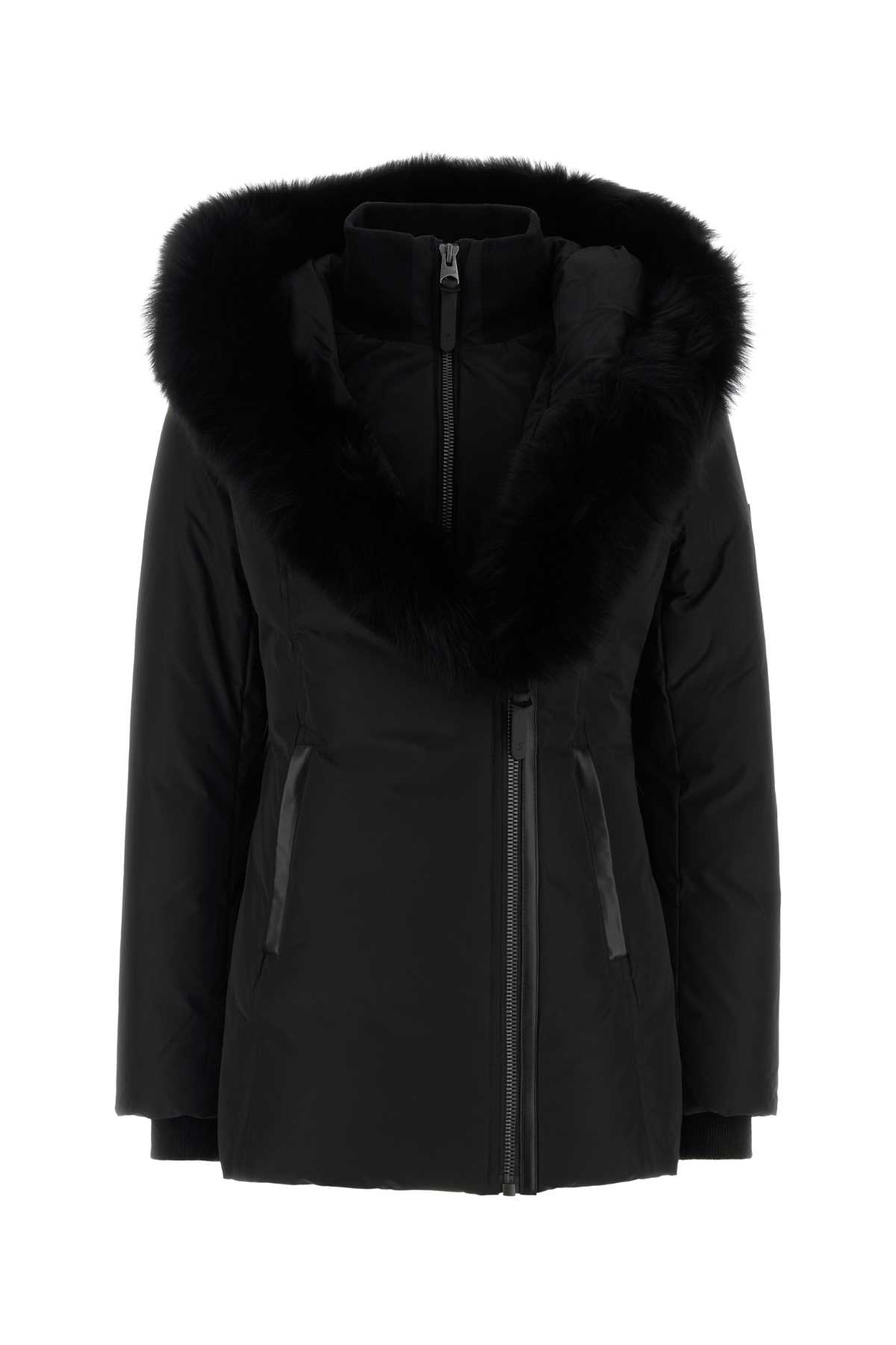 Mackage Black Polyester Adali Down Jacket In Black
