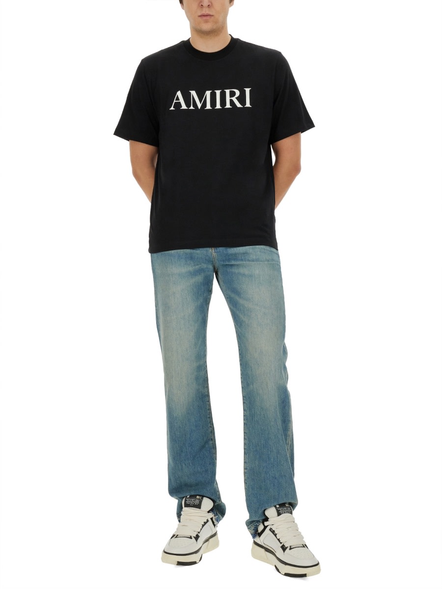 Shop Amiri T-shirt With Logo In Black