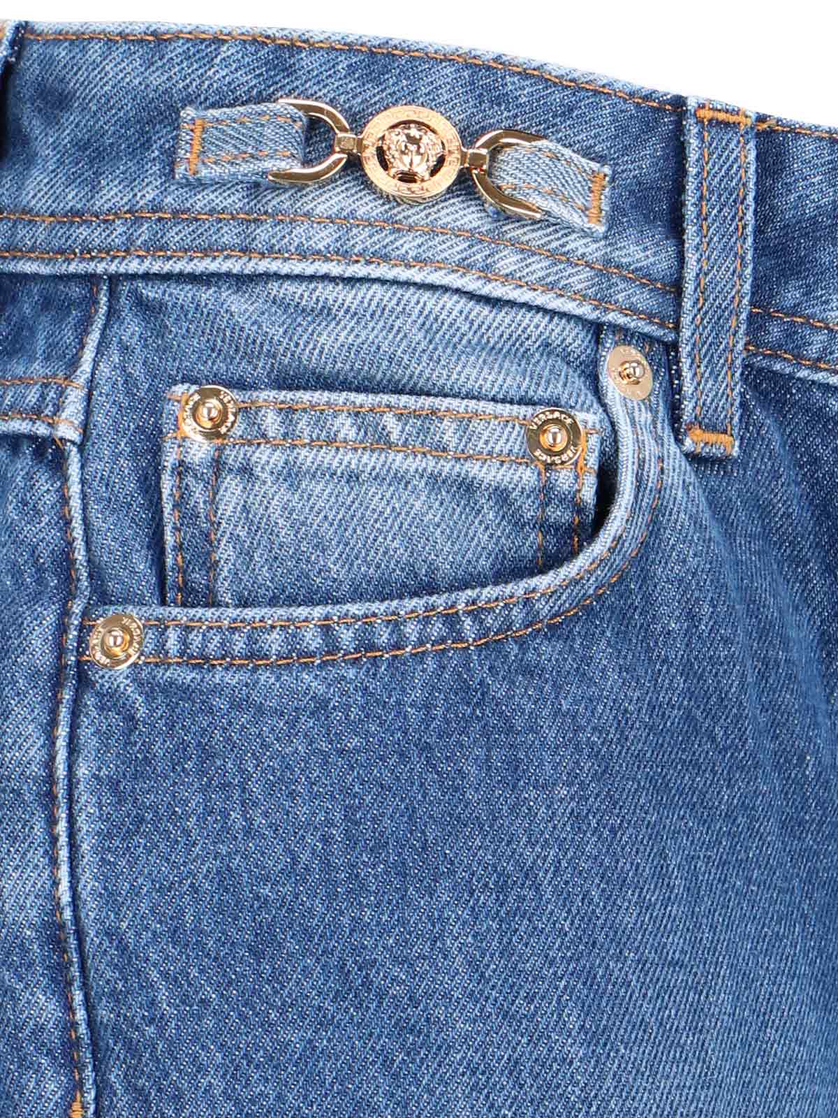 Versace Medusa 95 Jeans In Blue