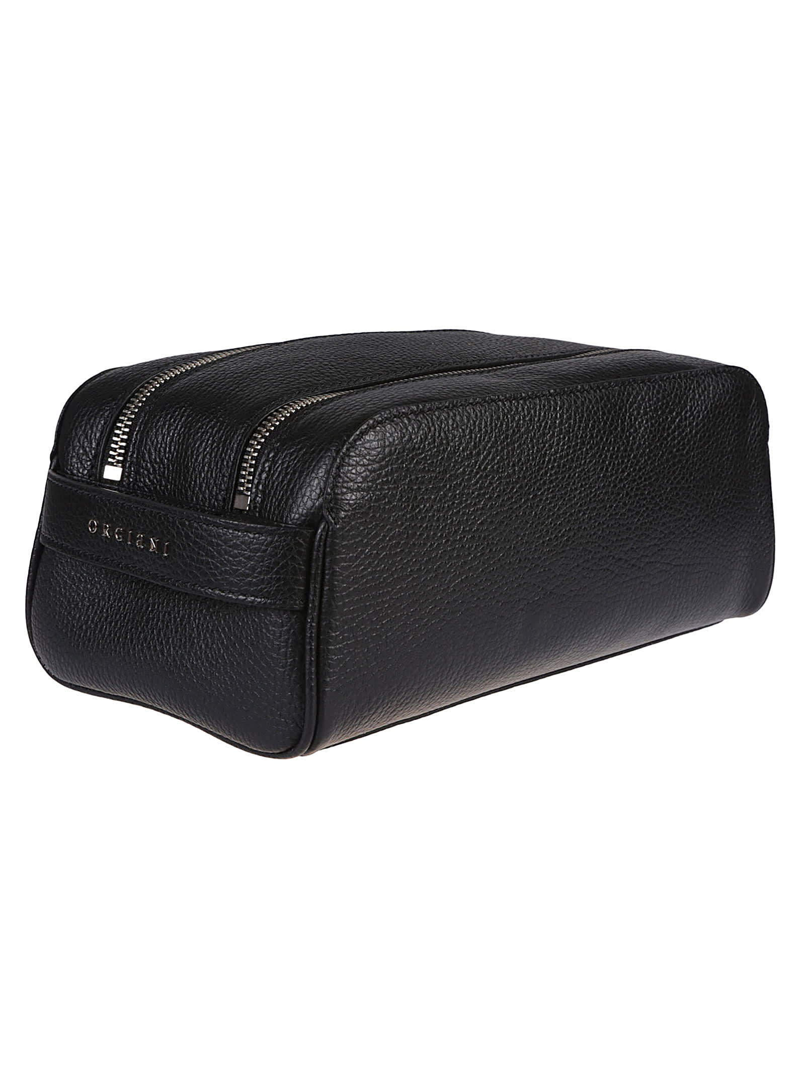 Shop Orciani Micron Beauty Case In Ner Nero