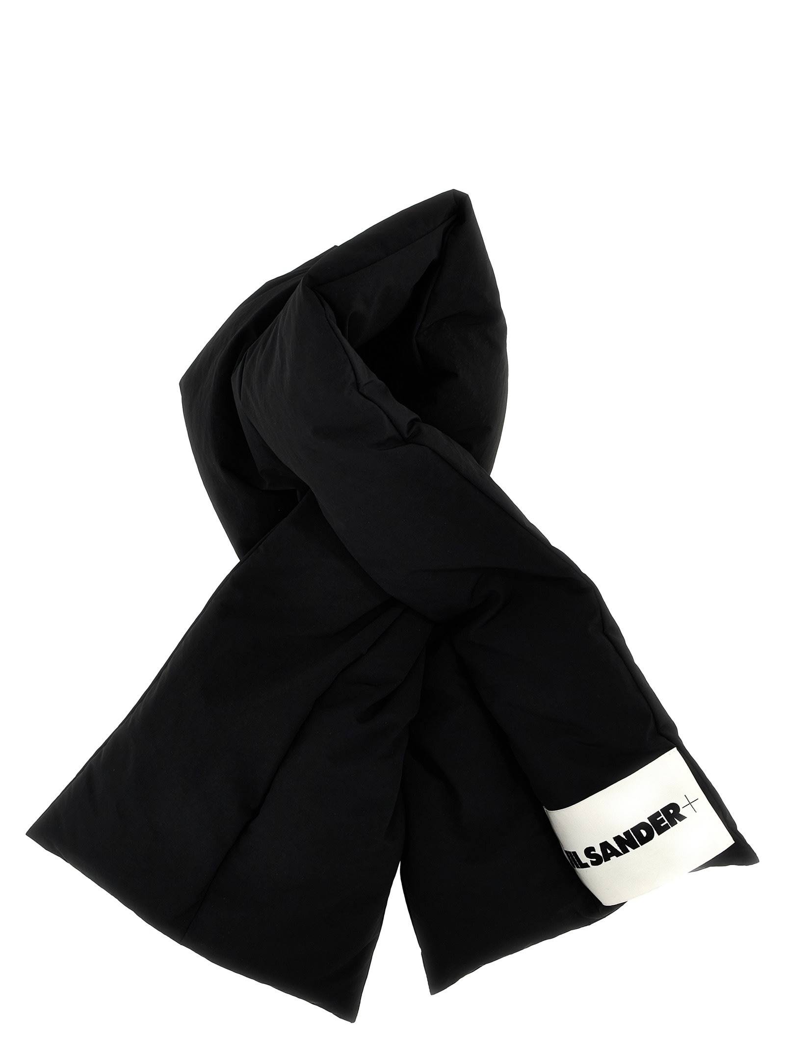 Shop Jil Sander 01 Scarf In Black