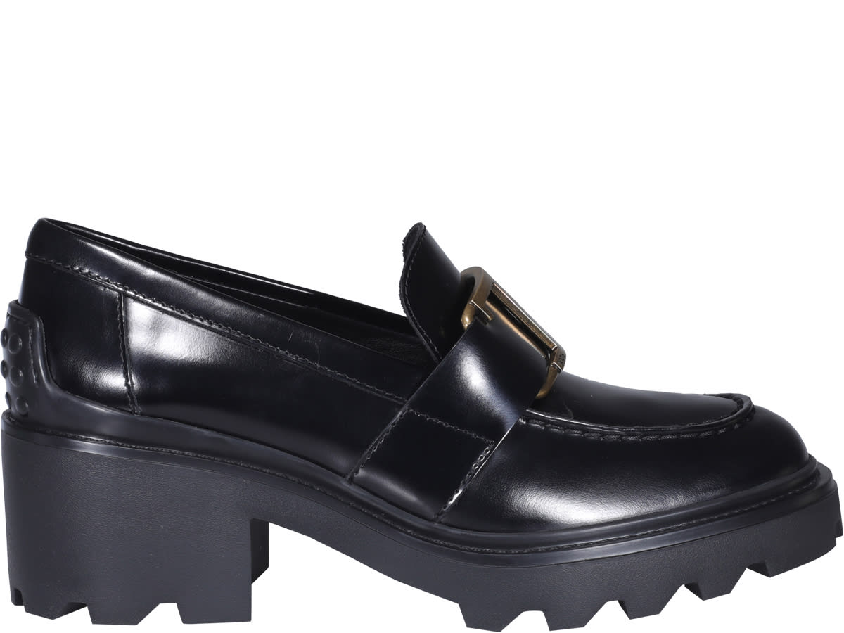 Tods Logo Loafers