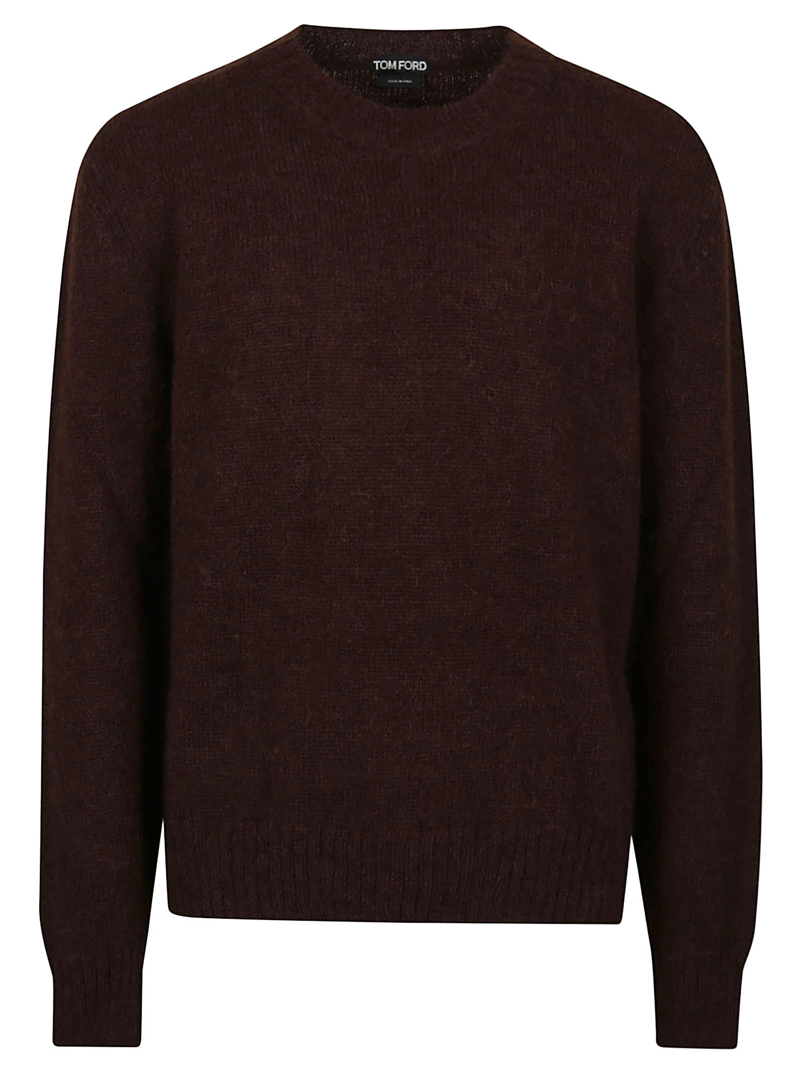 Shop Tom Ford Sweater In Deep Brown