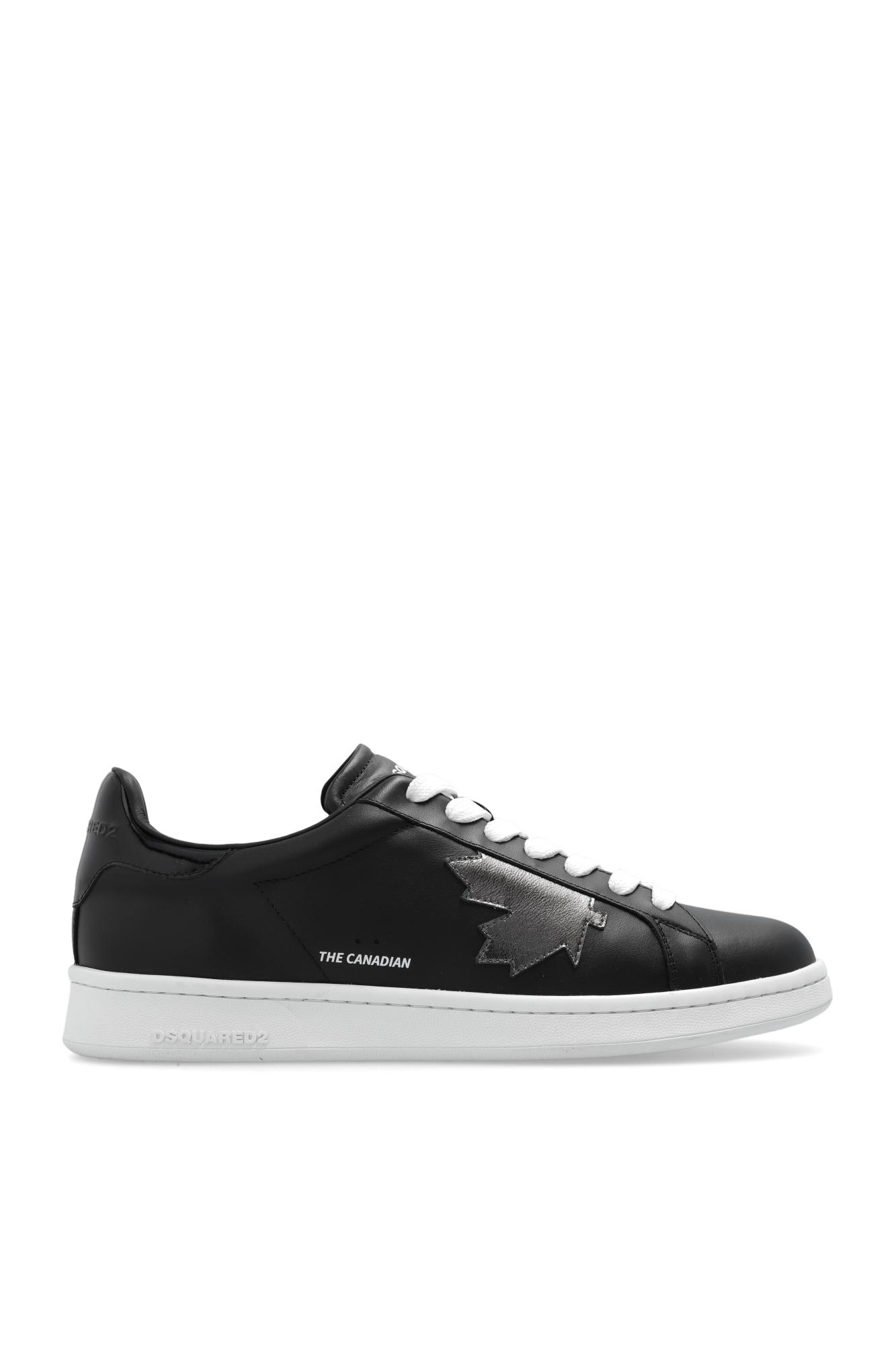 Dsquared2 Boxer Sneakers In Black