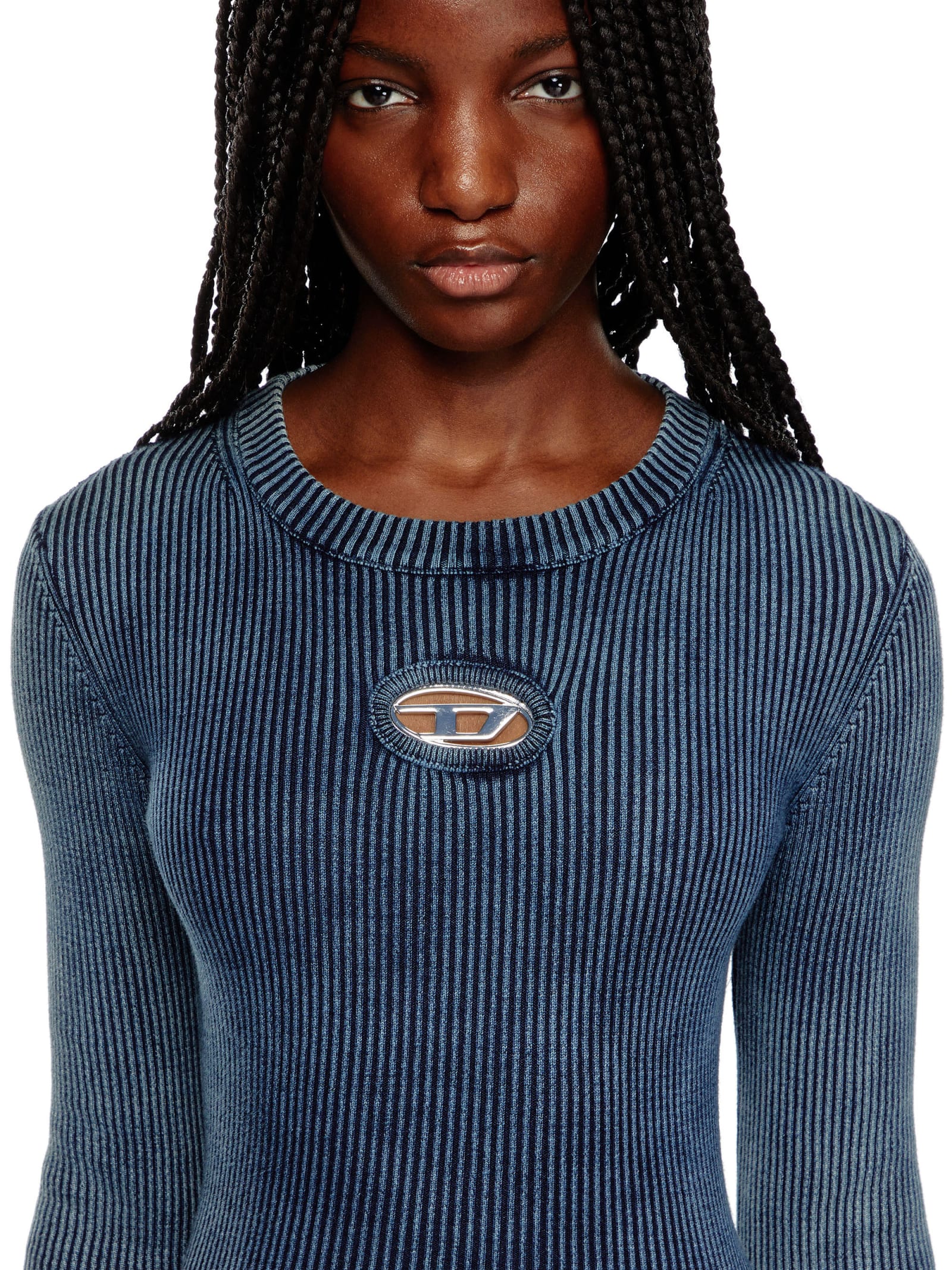 Shop Diesel M-anchor-a Top In Blue