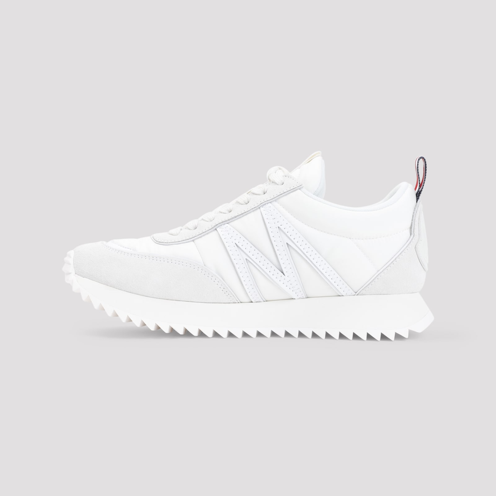 Shop Moncler Pacey Sneakers In White