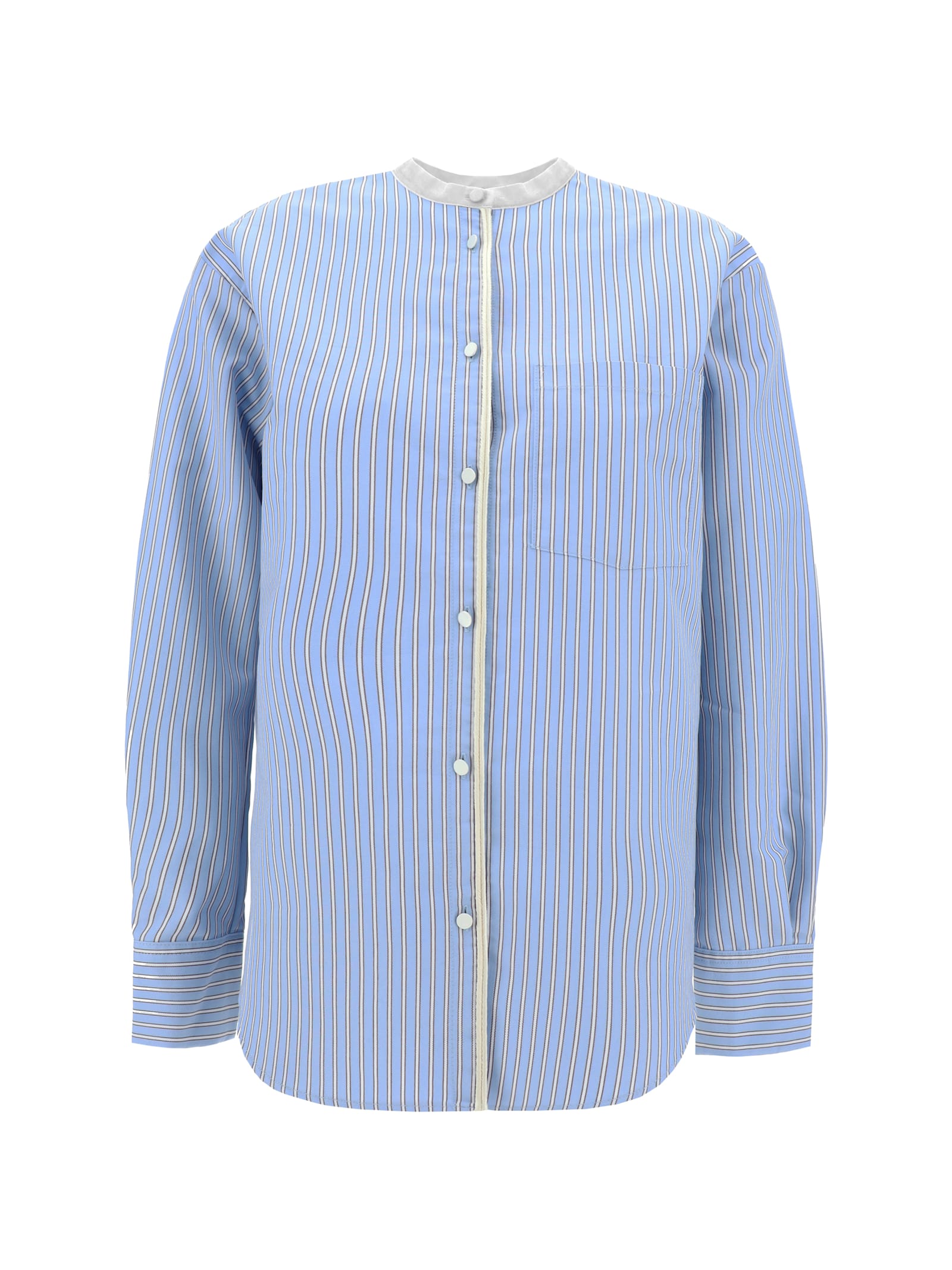 Shop Forte Forte Shirt In Ciel