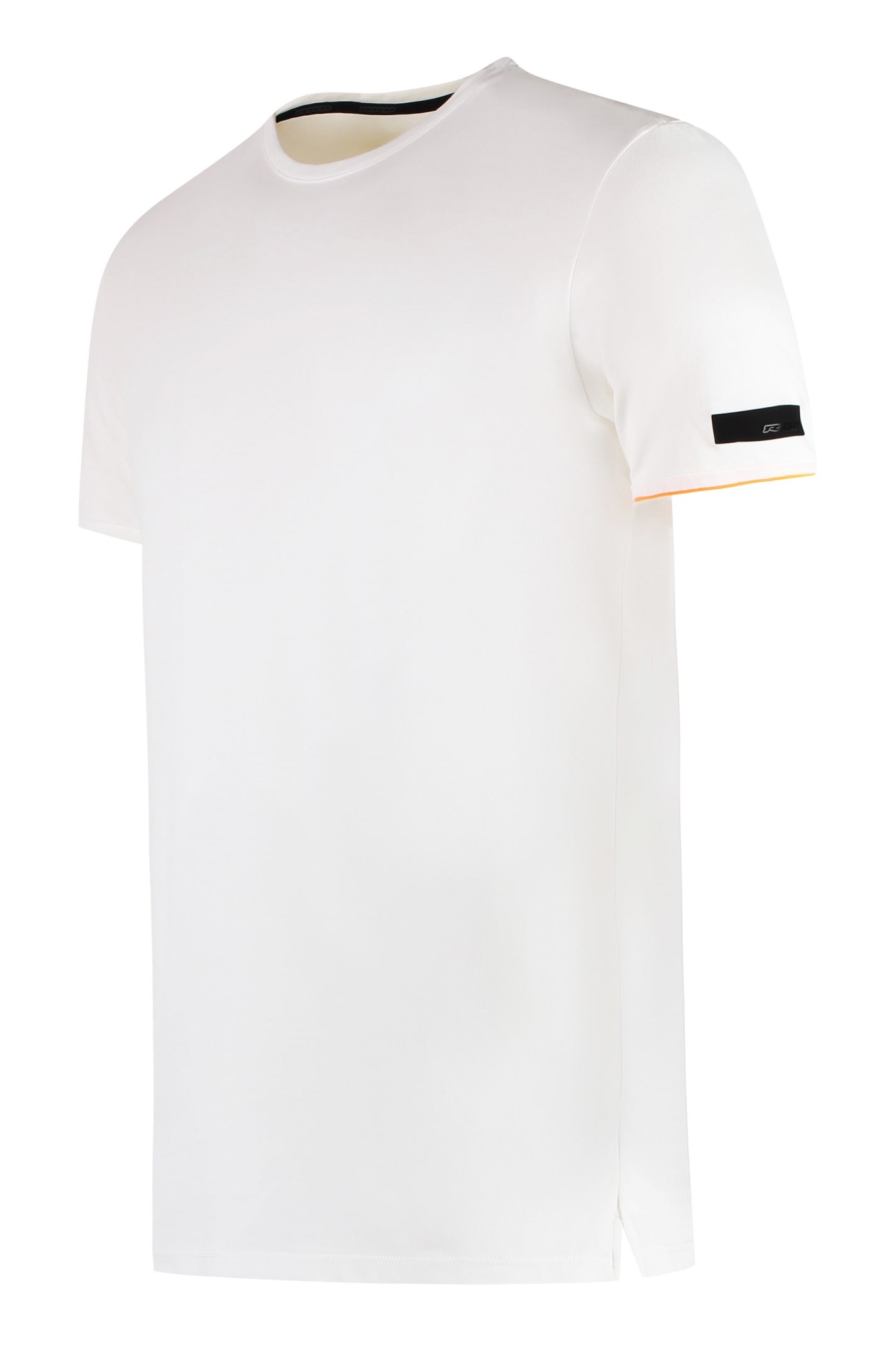 Shop Rrd - Roberto Ricci Design Cotton Blend T-shirt In White
