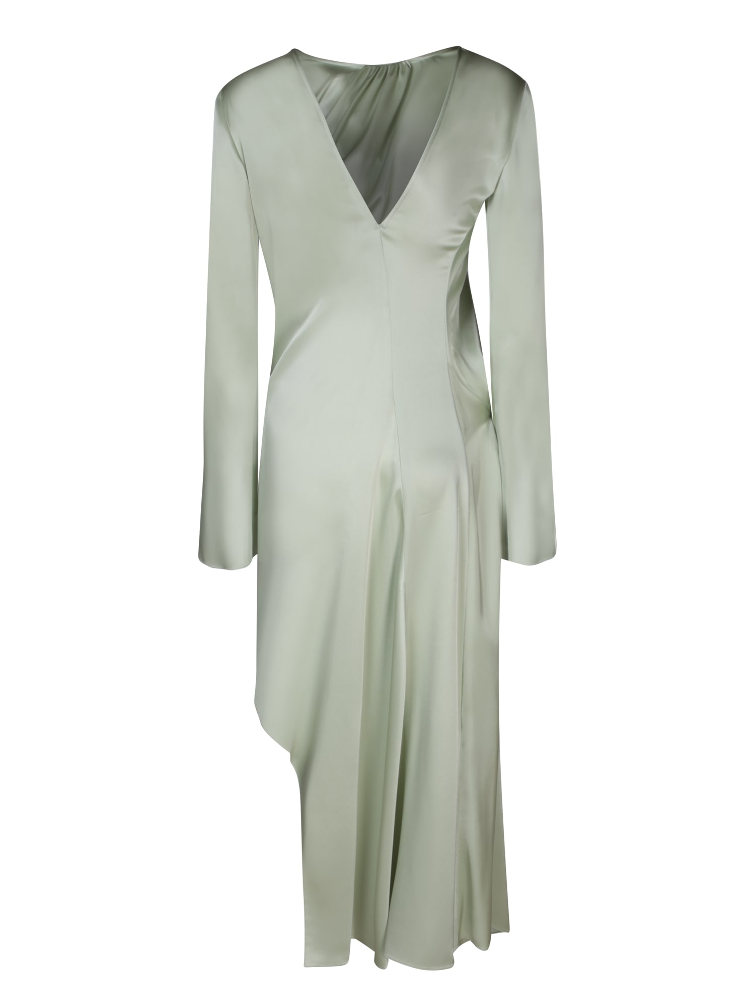 Shop Jw Anderson Asymmetric Mint Green Dress