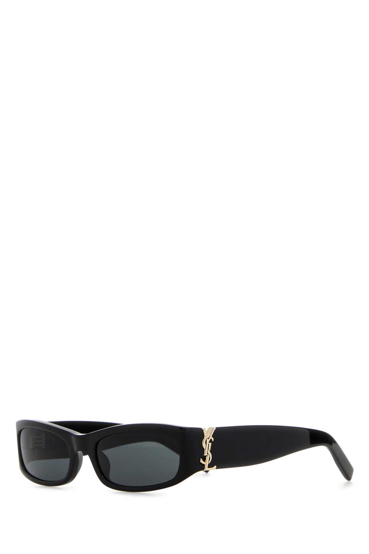 Saint Laurent Black Acetate Sl M152 Sunglasses In Black
