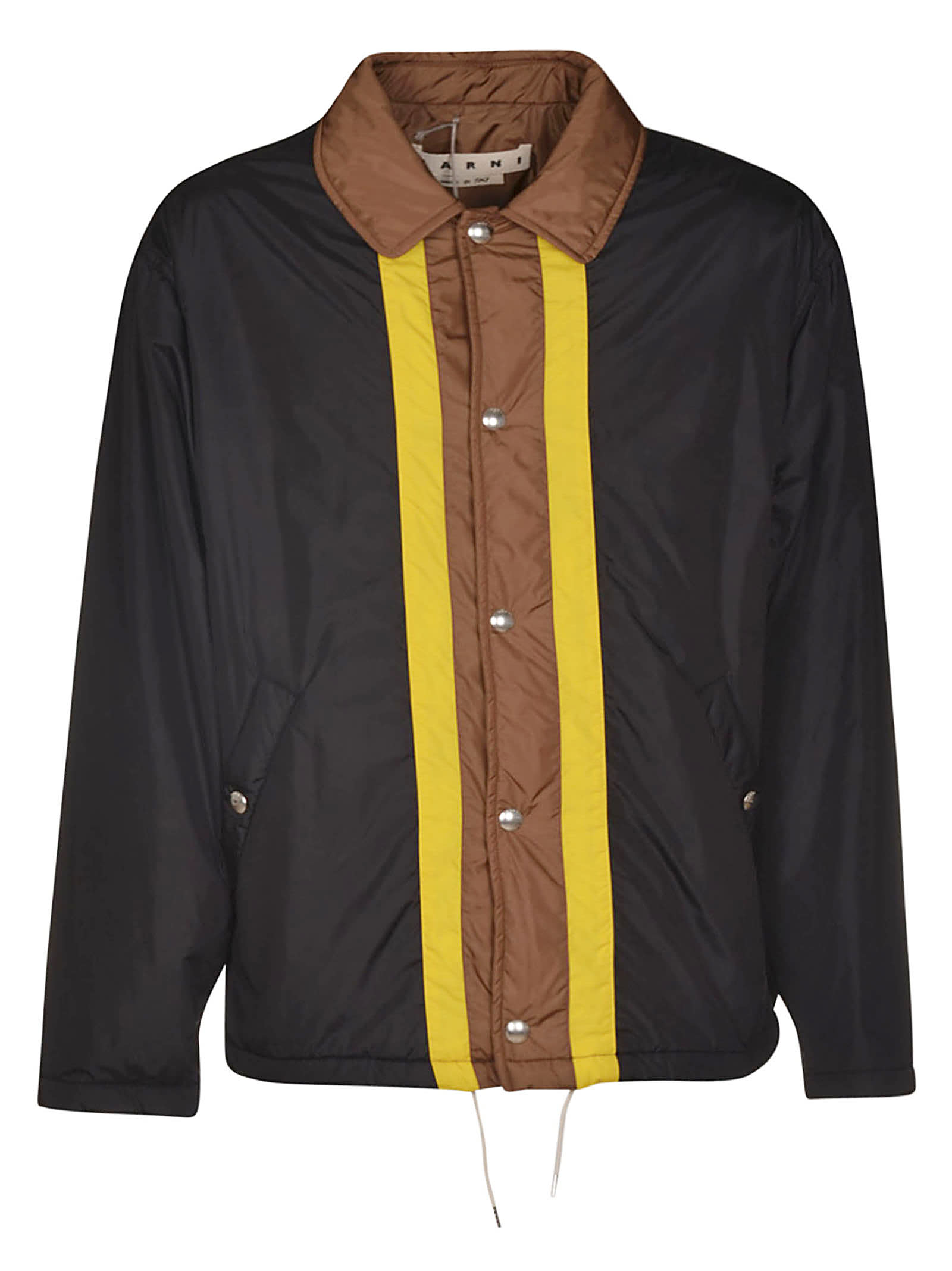 MARNI STRIPED CENTRE JACKET,11224119