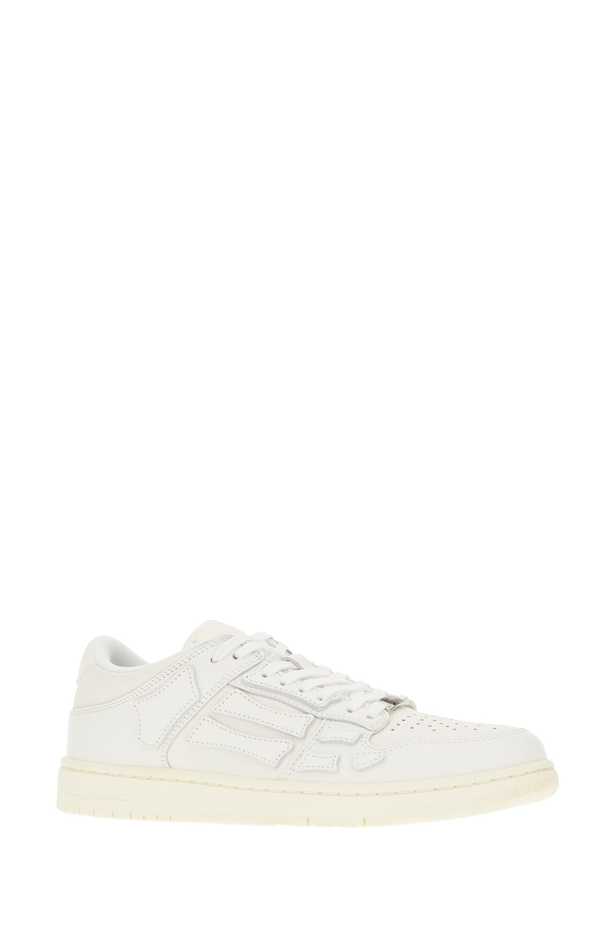 Amiri Leather Low-top Sneakers Padded Ankle In White