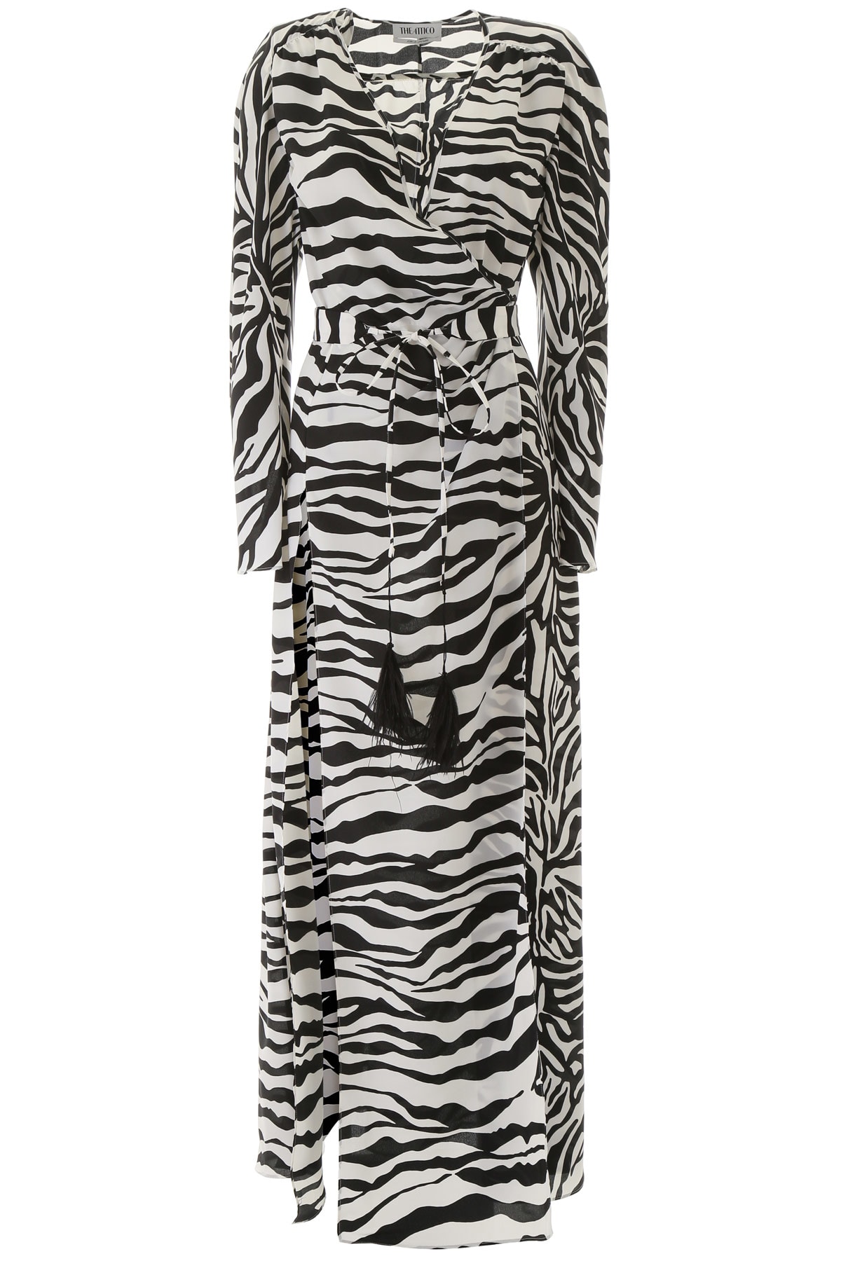 Photo of  The Attico Zebra Print Dress- shop The Attico Dresses online sales