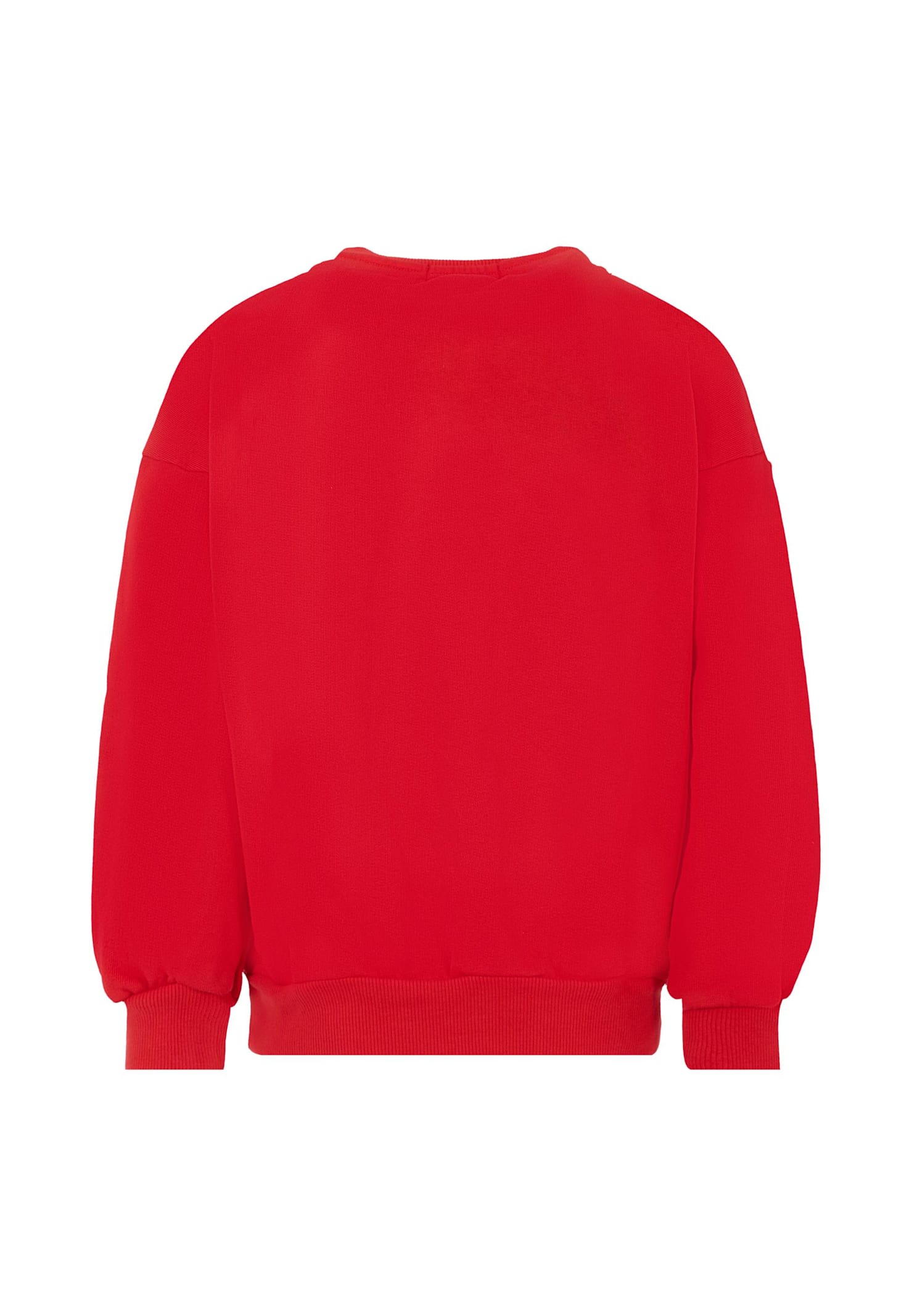 Bobo Choses Red Sweatshirt For Kids With Bell Game In Red