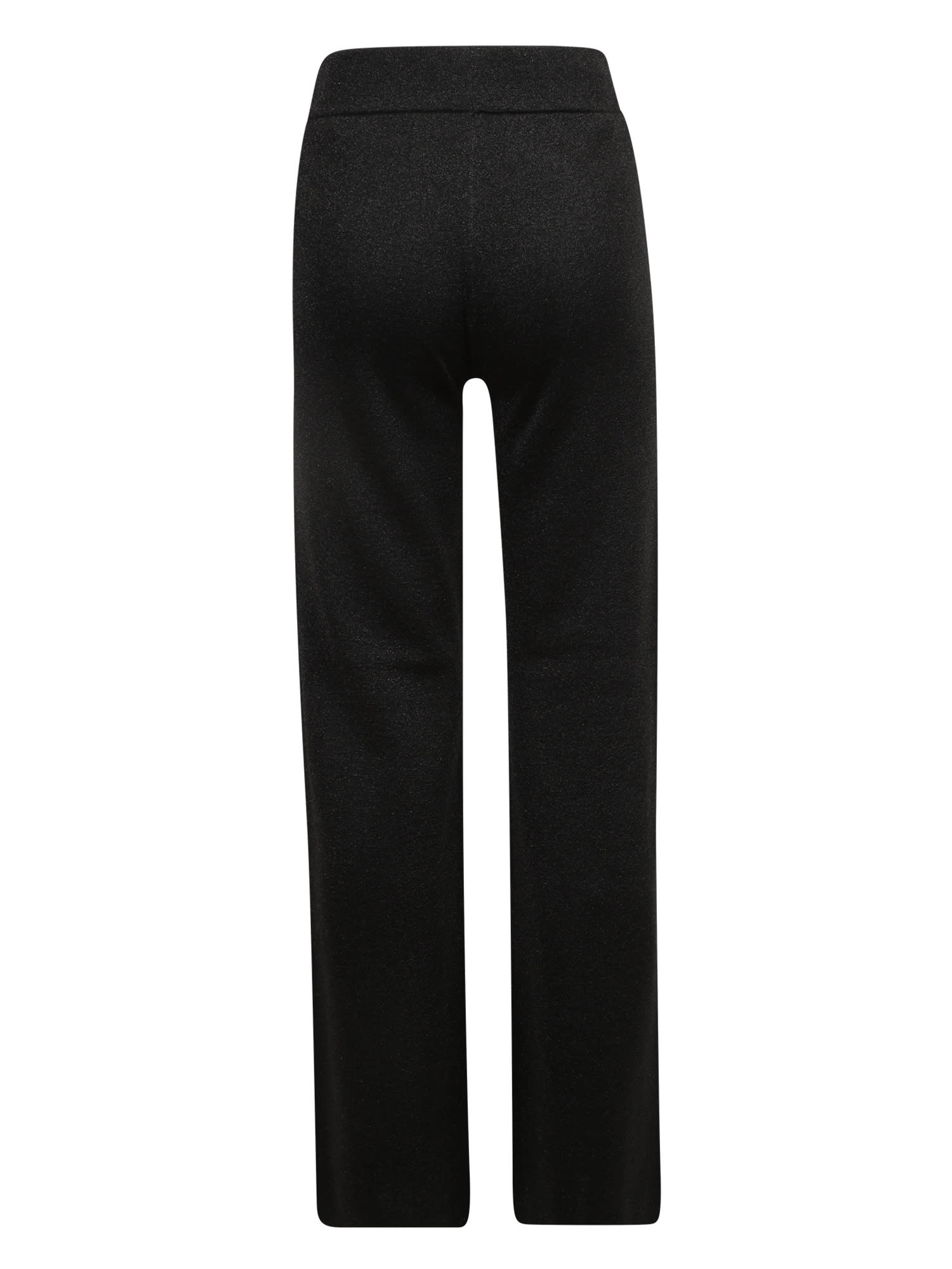 Shop Alice And Olivia Wide Trousers In Black