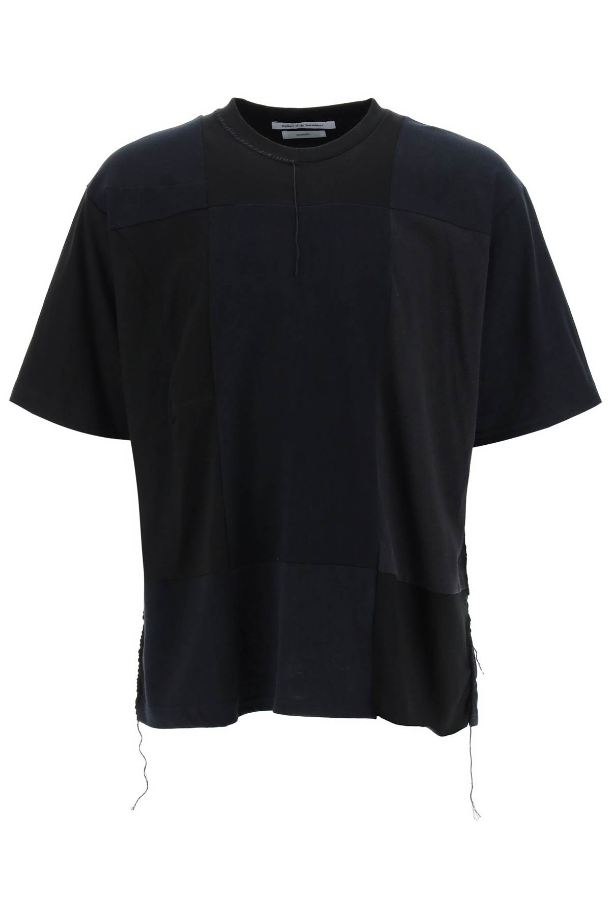 Shop Children Of The Discordance Patchwork T-shirt In Black (black)