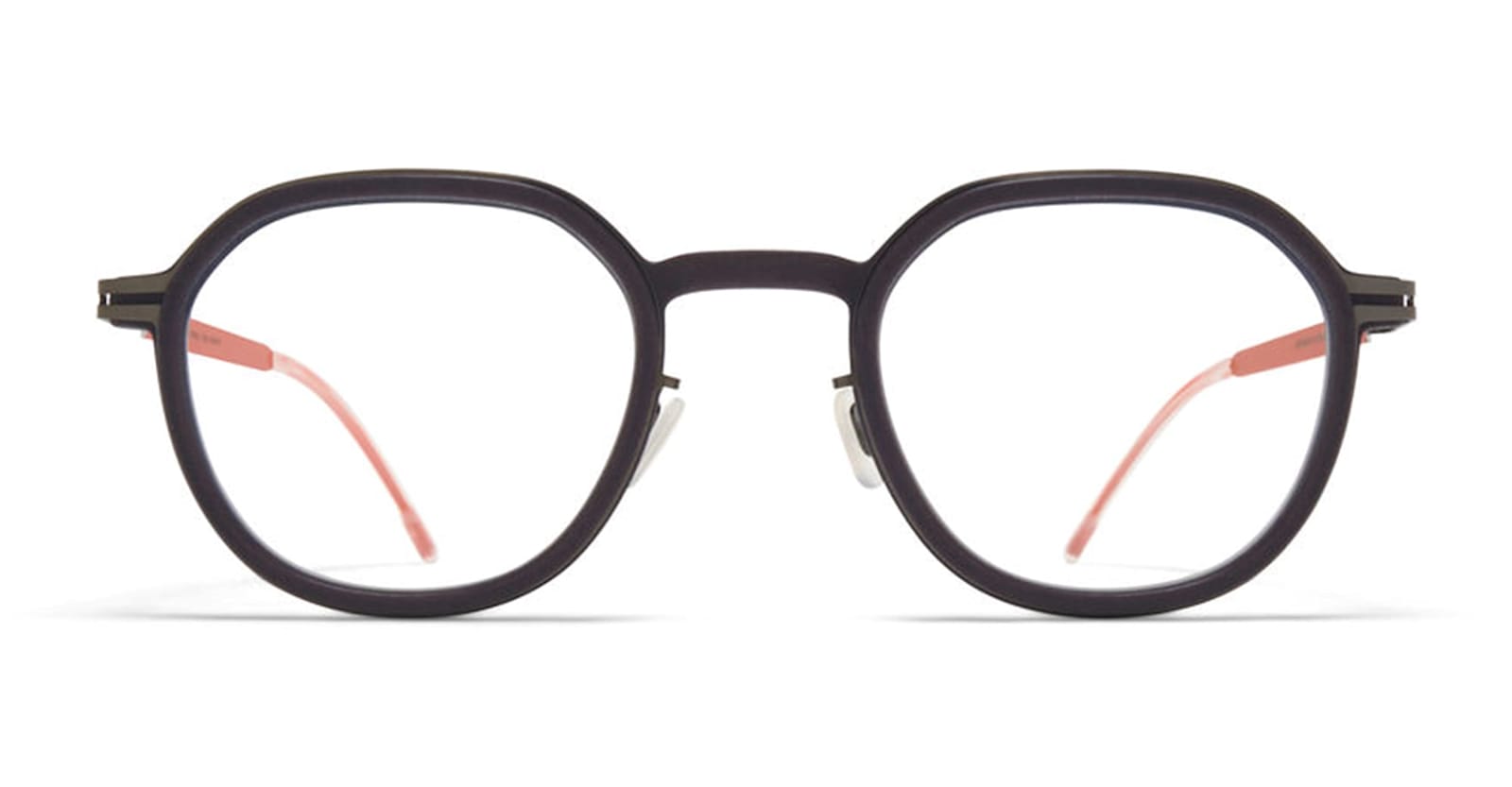 Birch Mhl1 - Slategrey / Tangerine Rx Glasses