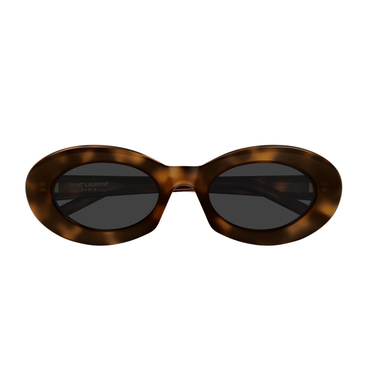 Saint Laurent Sl 594 Linea Sl Logo 009 Havana Grey Sunglasses In Multi