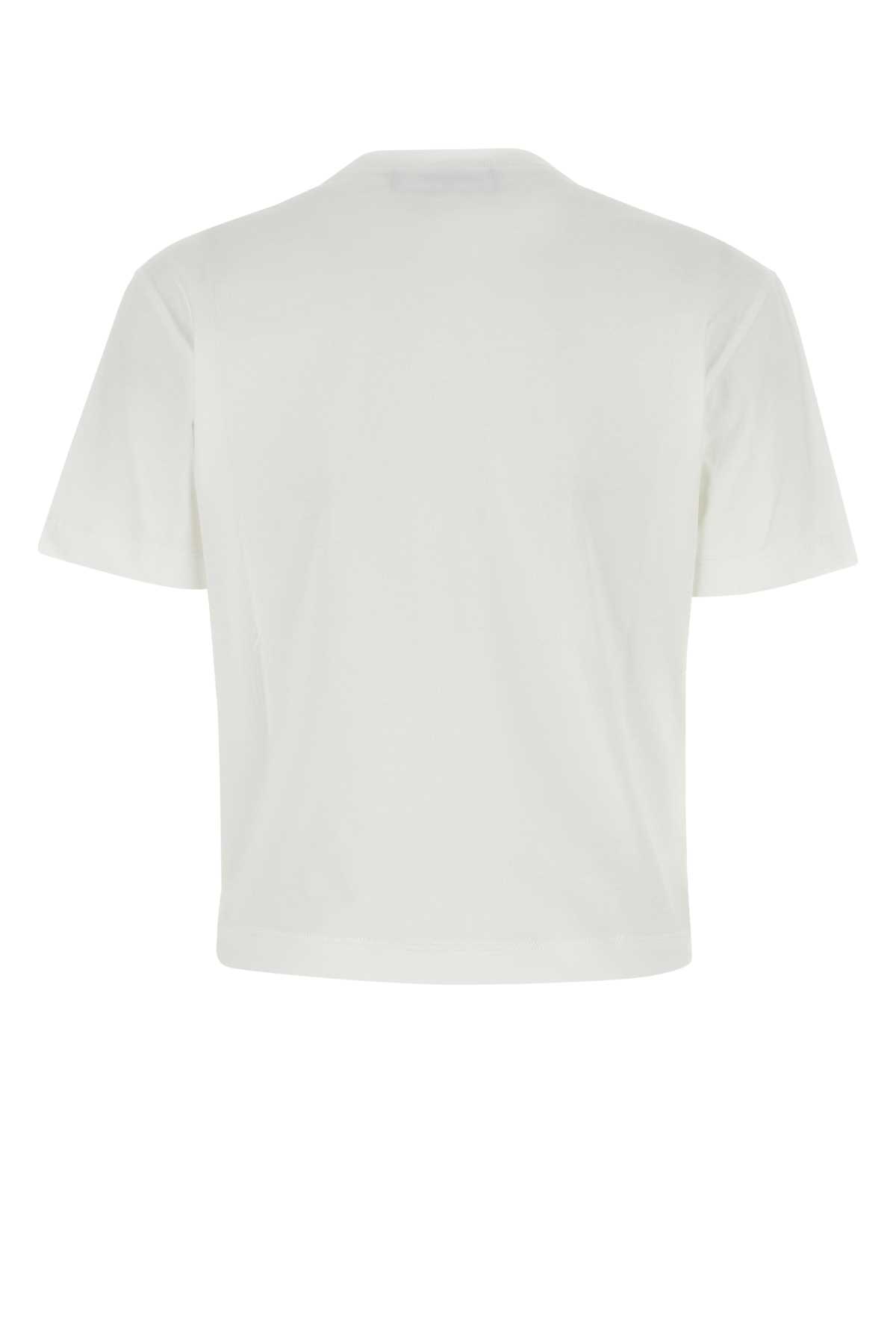 Shop Dsquared2 White Jersey T-shirt